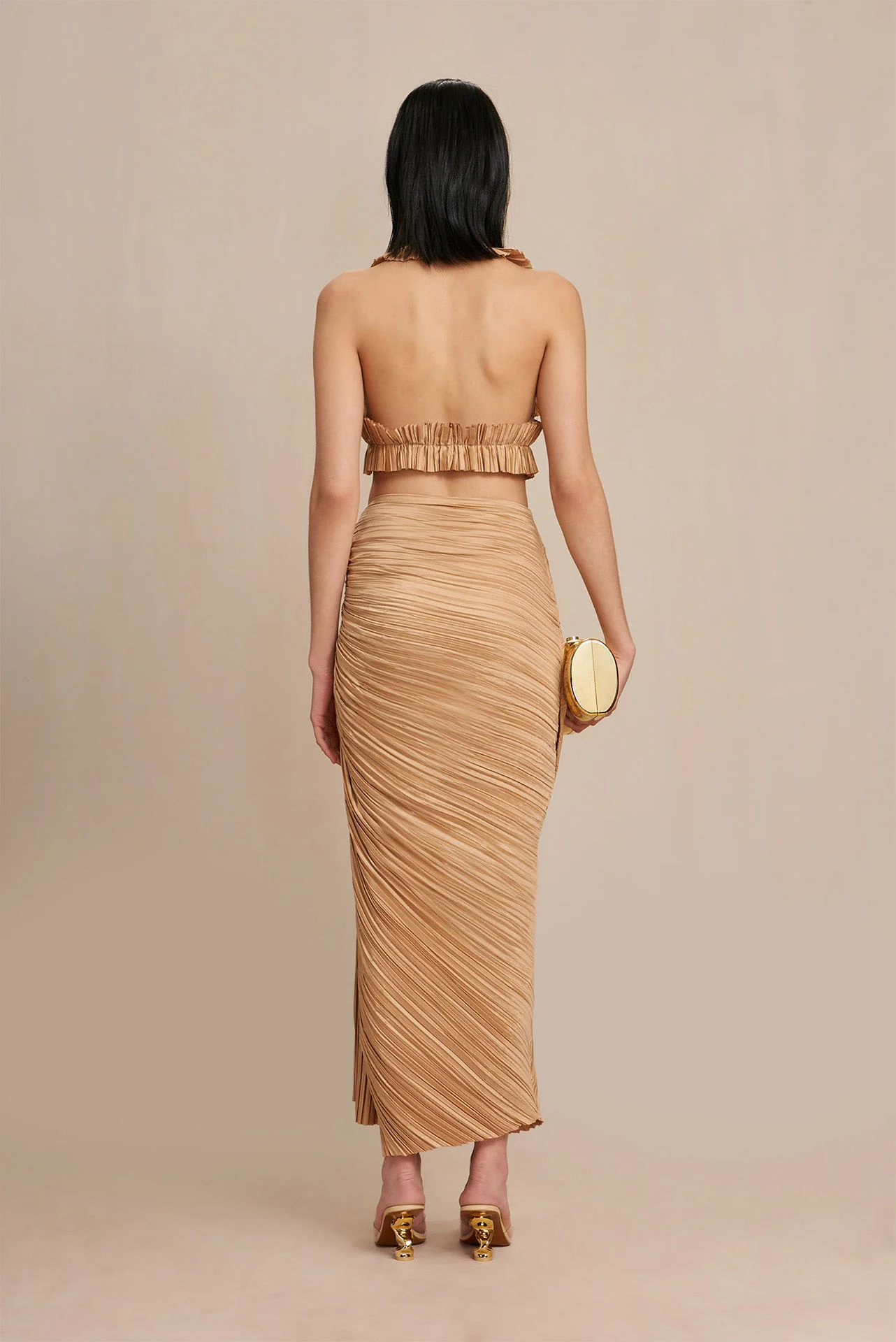 ADILIA TOP - LIGHT CAMEL - Image 4