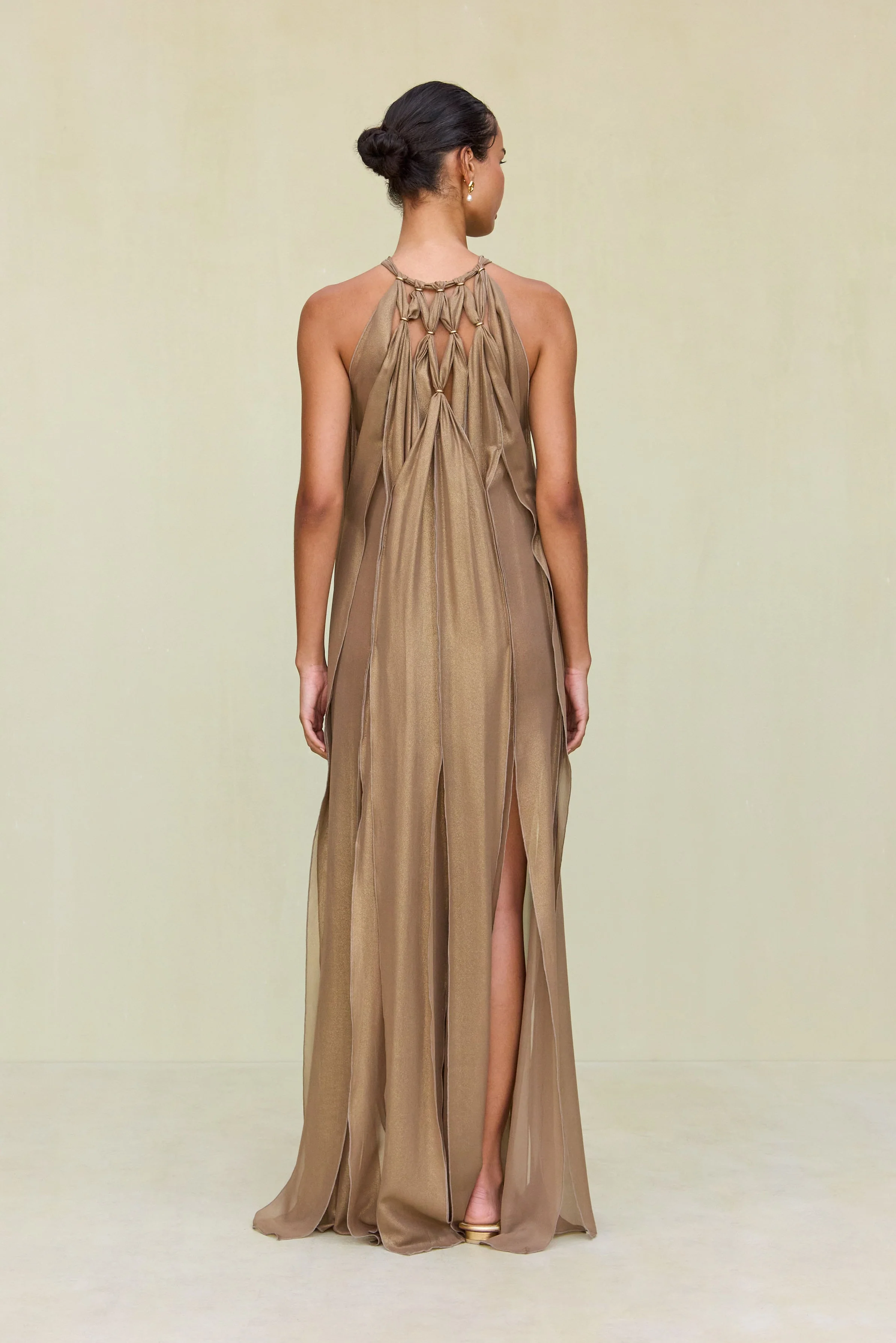 ADITI GOWN - GOLD - Image 7