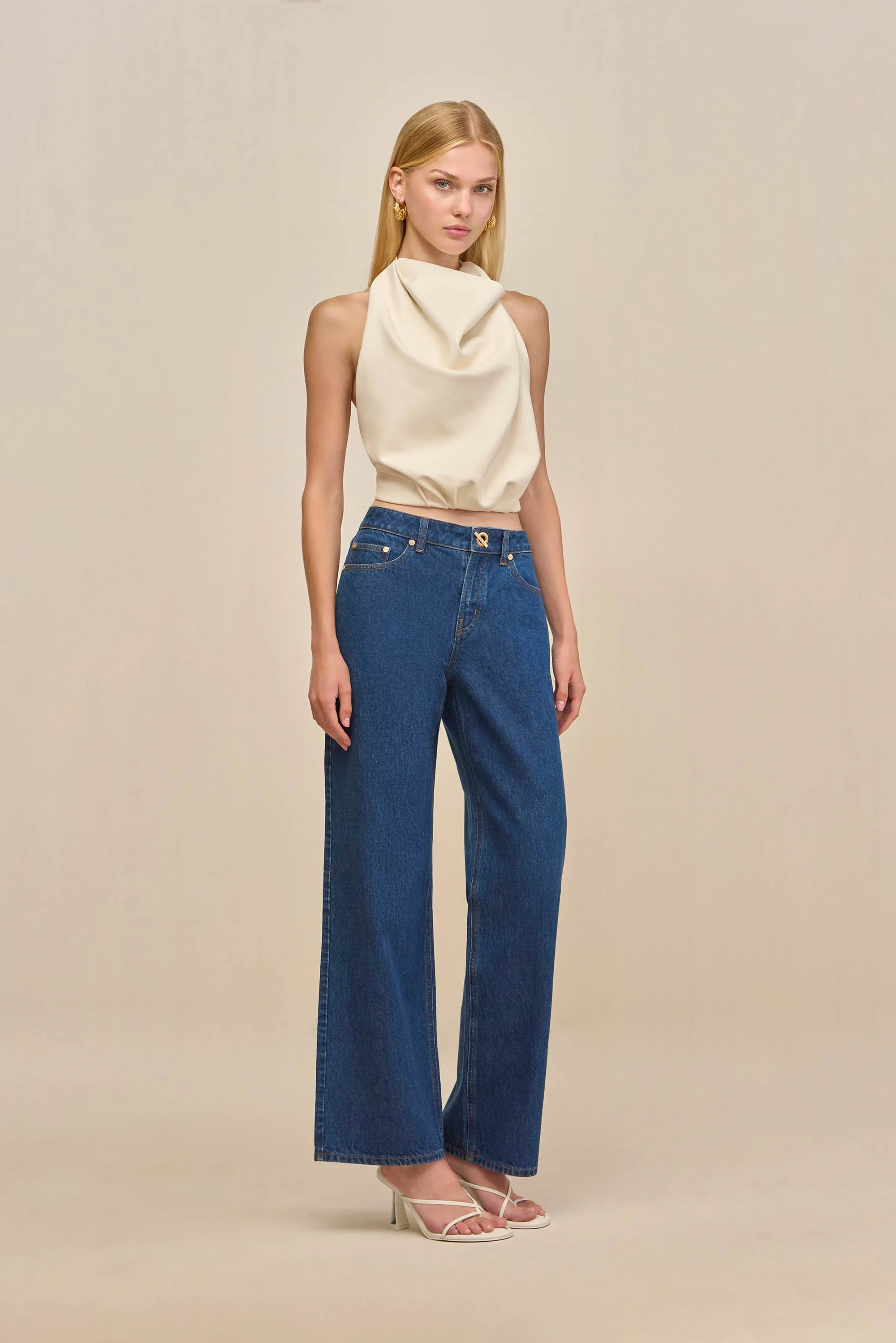 ADRIENNE TOP - SEASHELL - Image 2