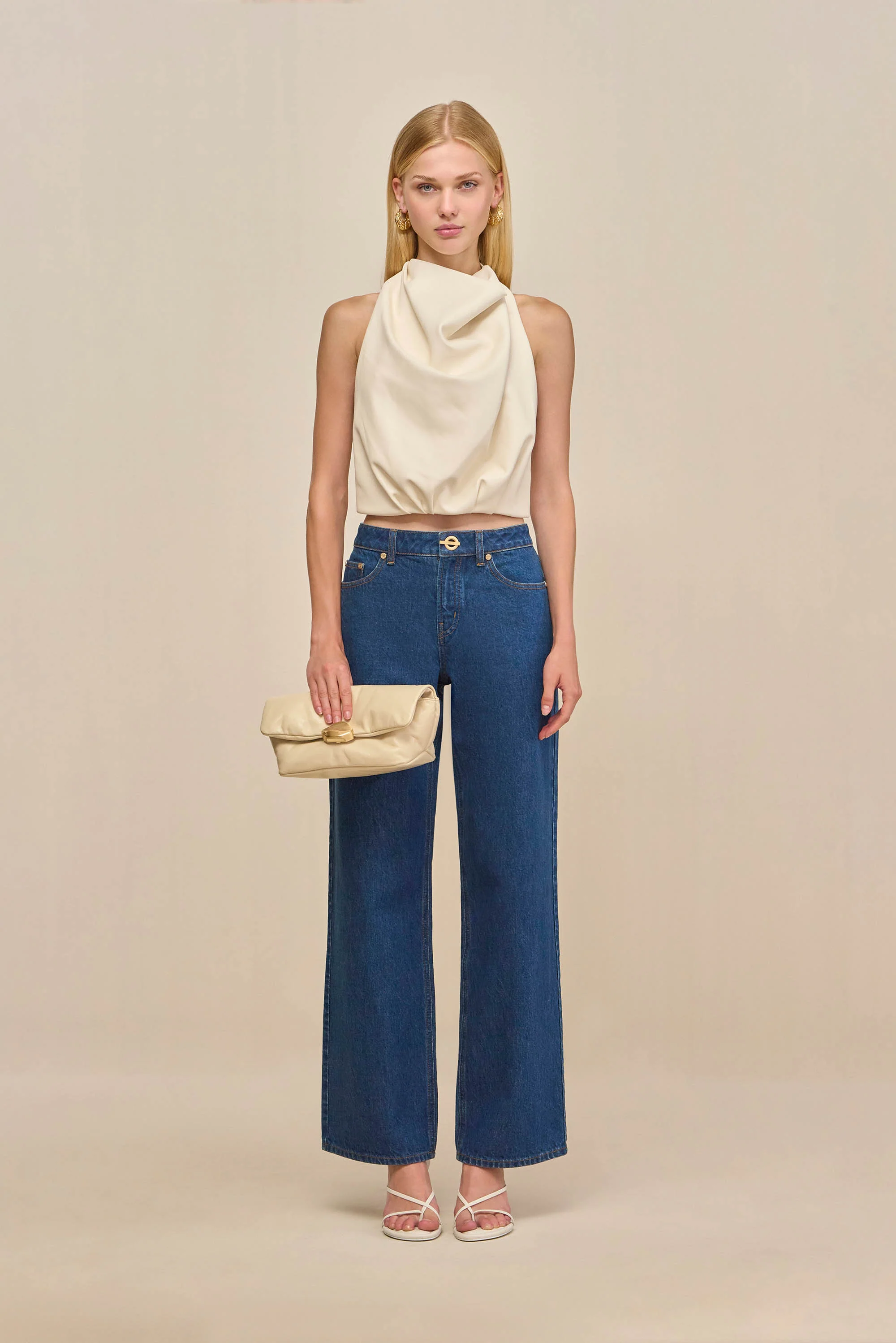 ADRIENNE TOP - SEASHELL - Image 4