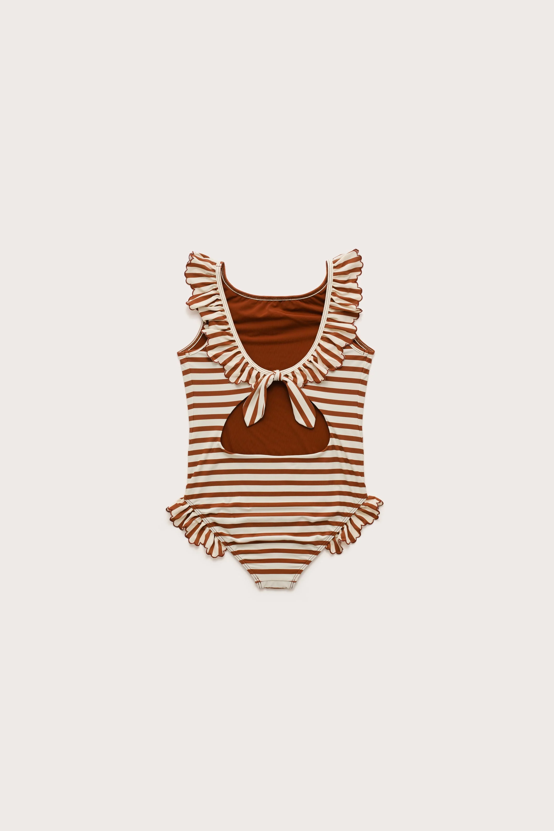 KIDS ALANAH ONE PIECE - SMALL SADDLE STRIPE - Image 2
