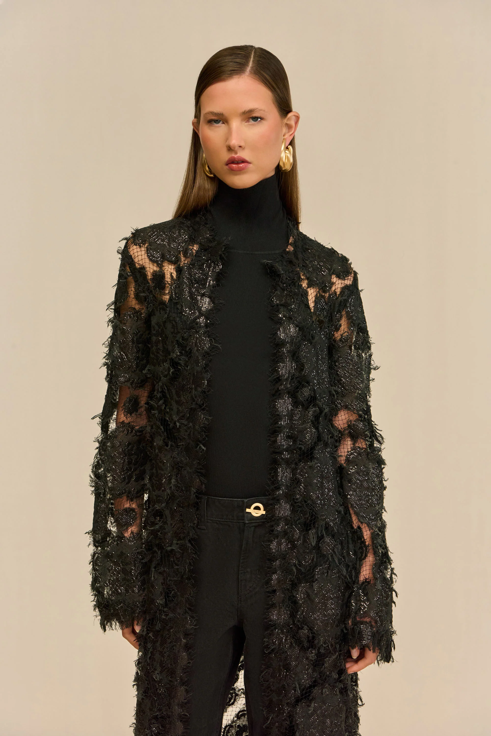 ALESSIO DUSTER - BLACK - Image 2