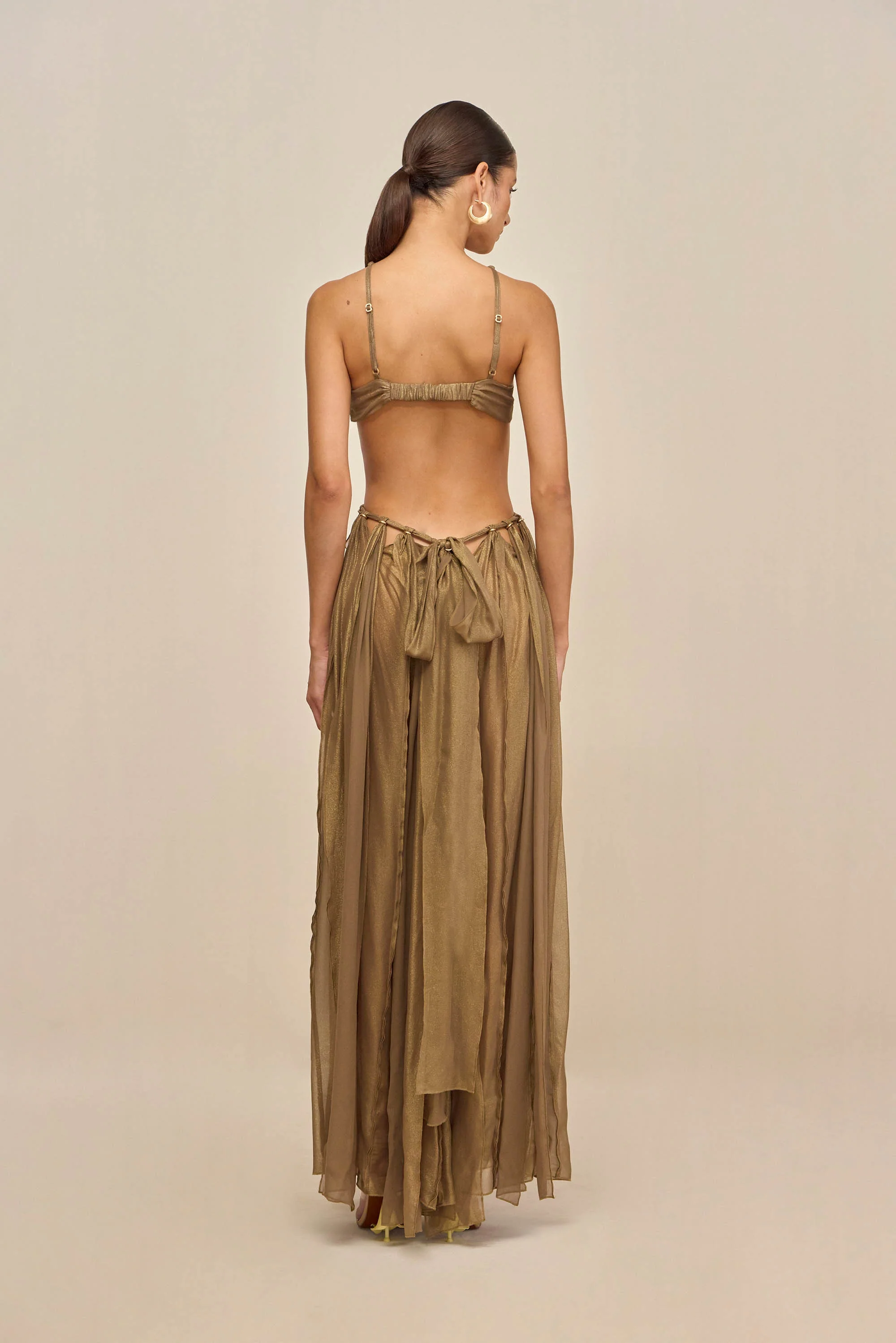 ALEXA GOWN - GOLD - Image 3