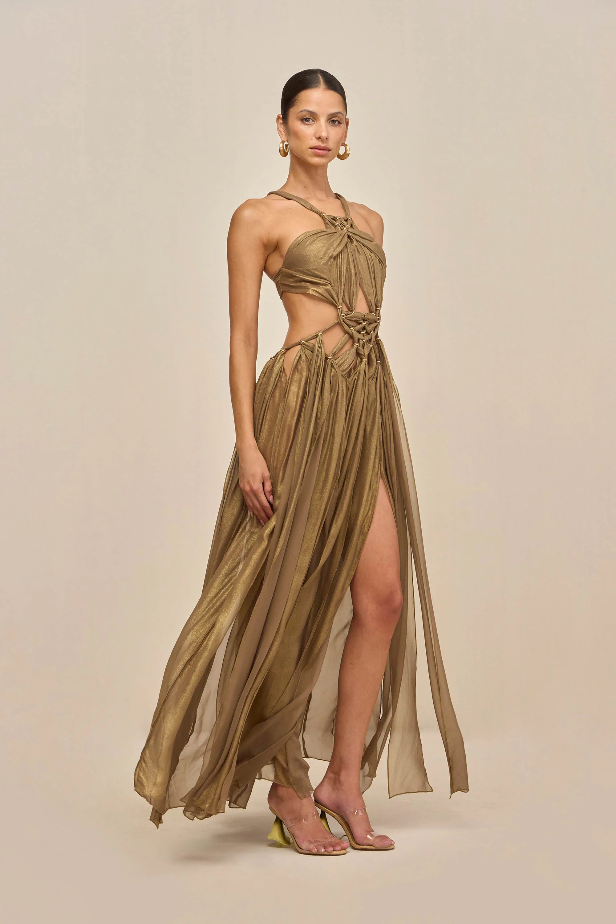 ALEXA GOWN - GOLD - Image 4