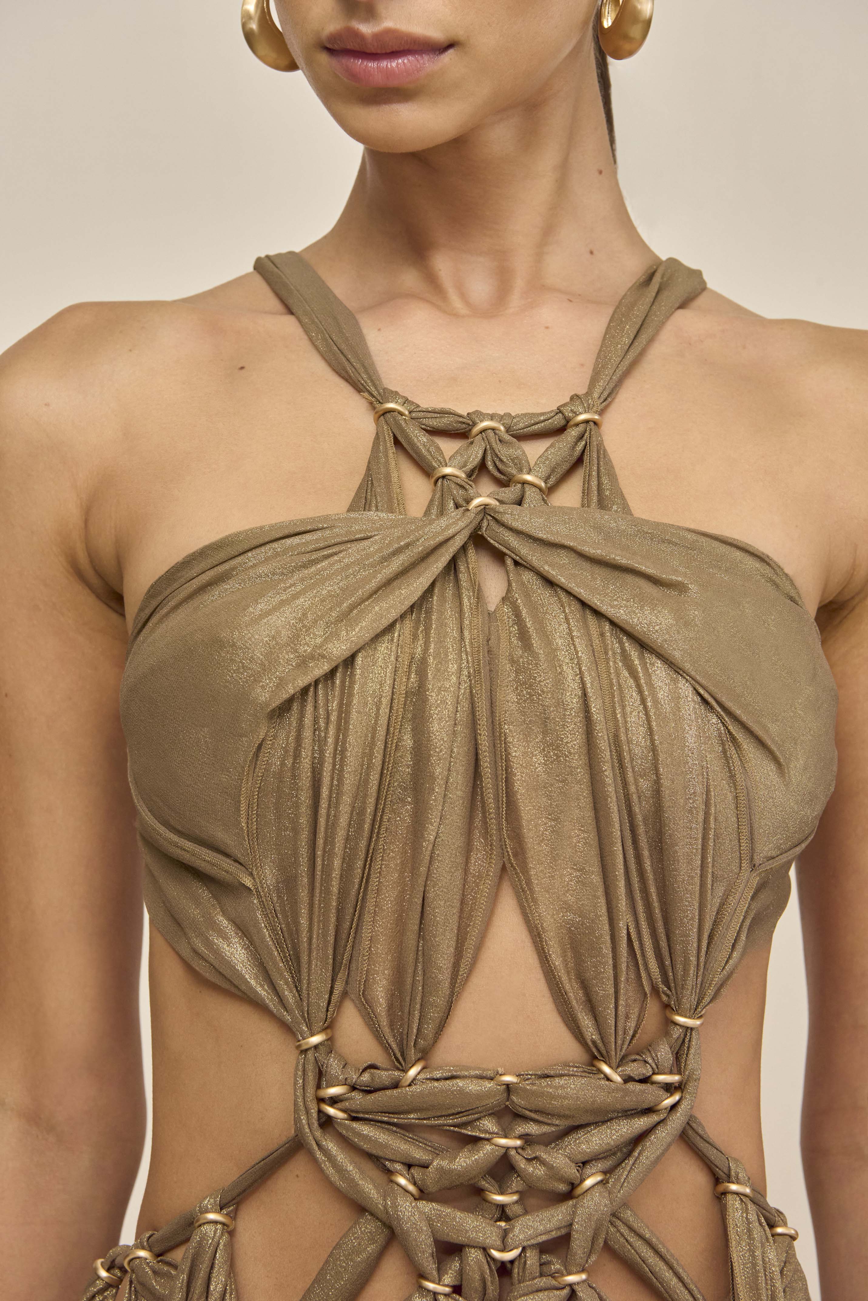 ALEXA GOWN - GOLD - Image 5