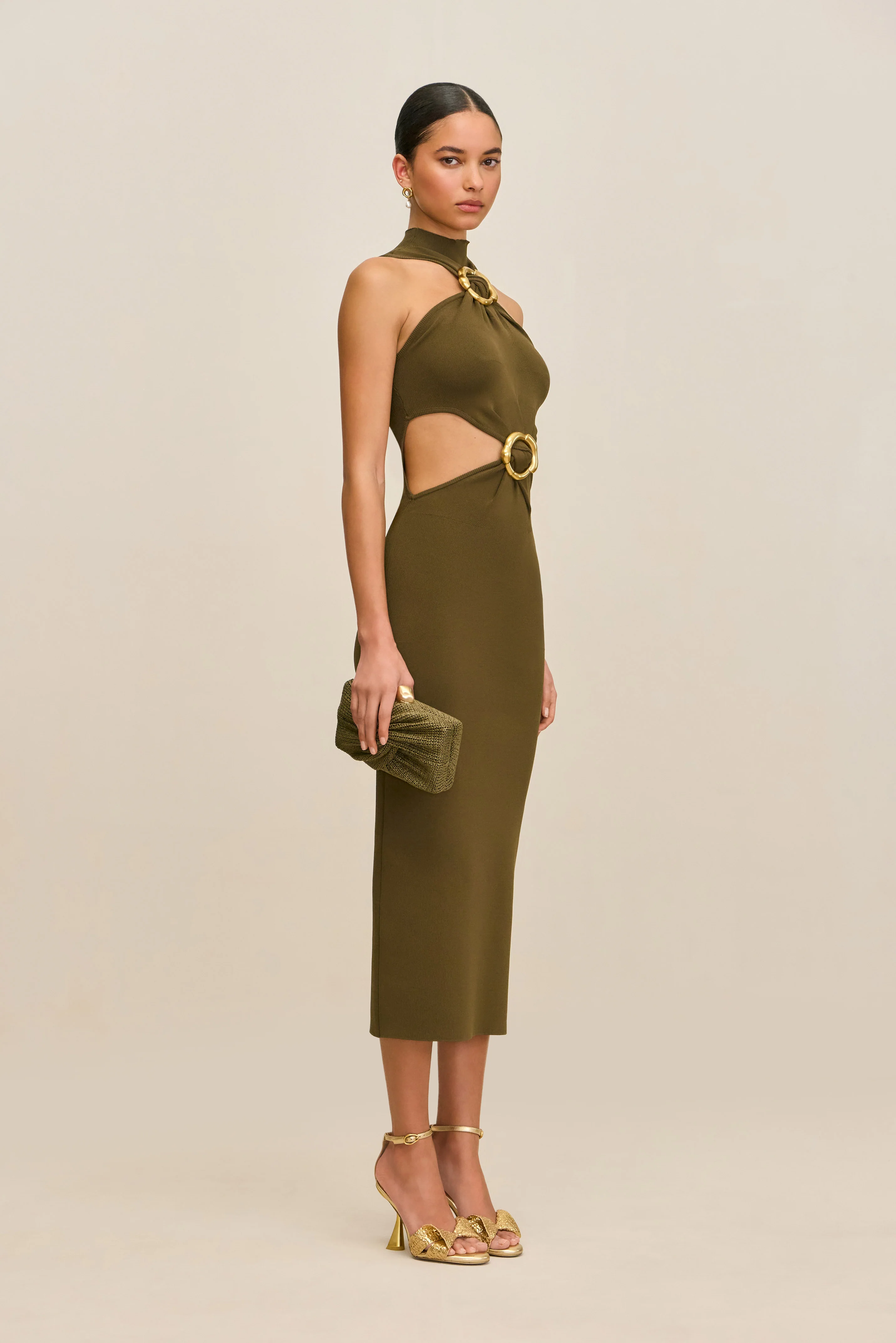 AMBAR KNIT DRESS - NYMPH - Image 4