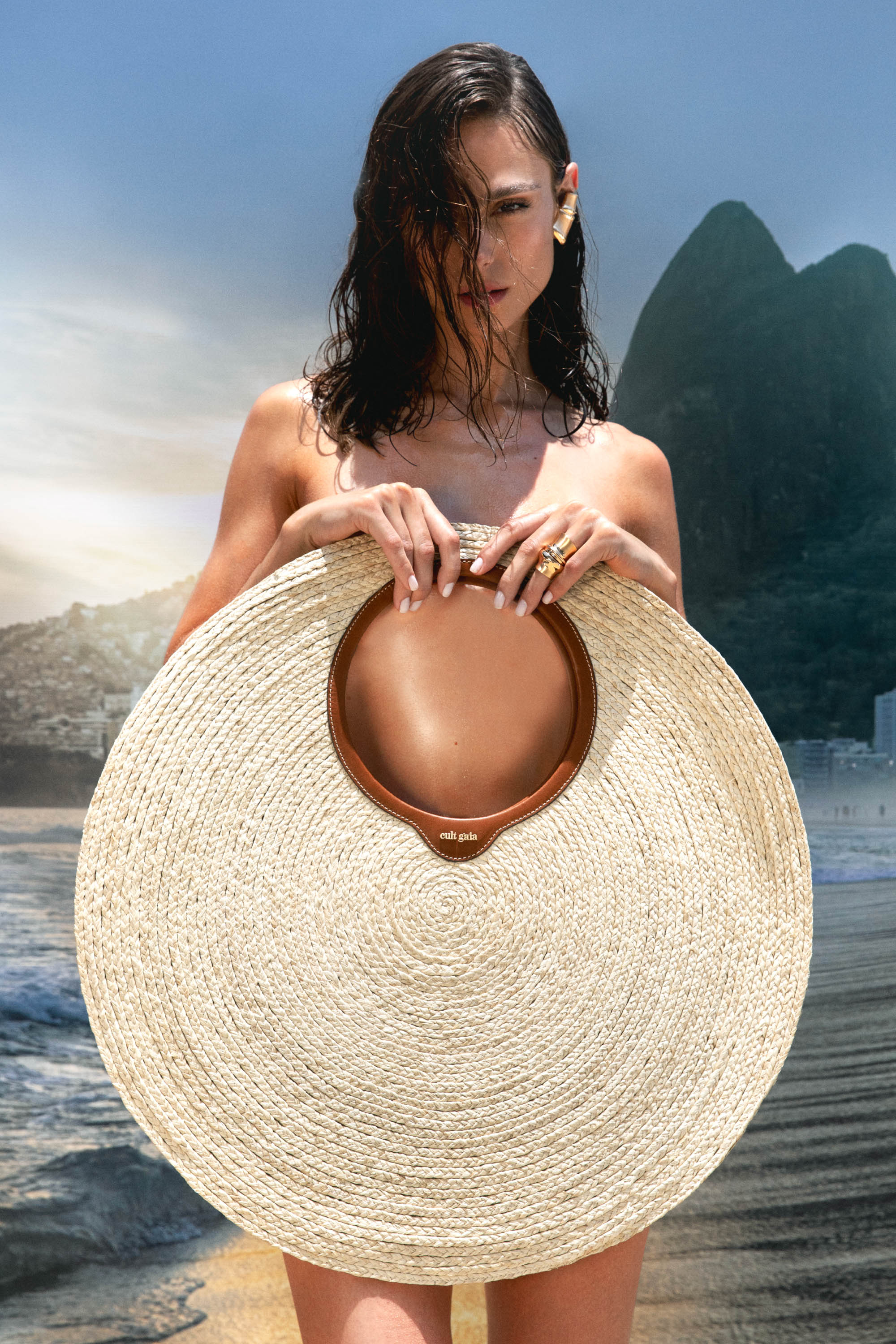 AMUN SHOULDER BAG - NATURAL - Image 2