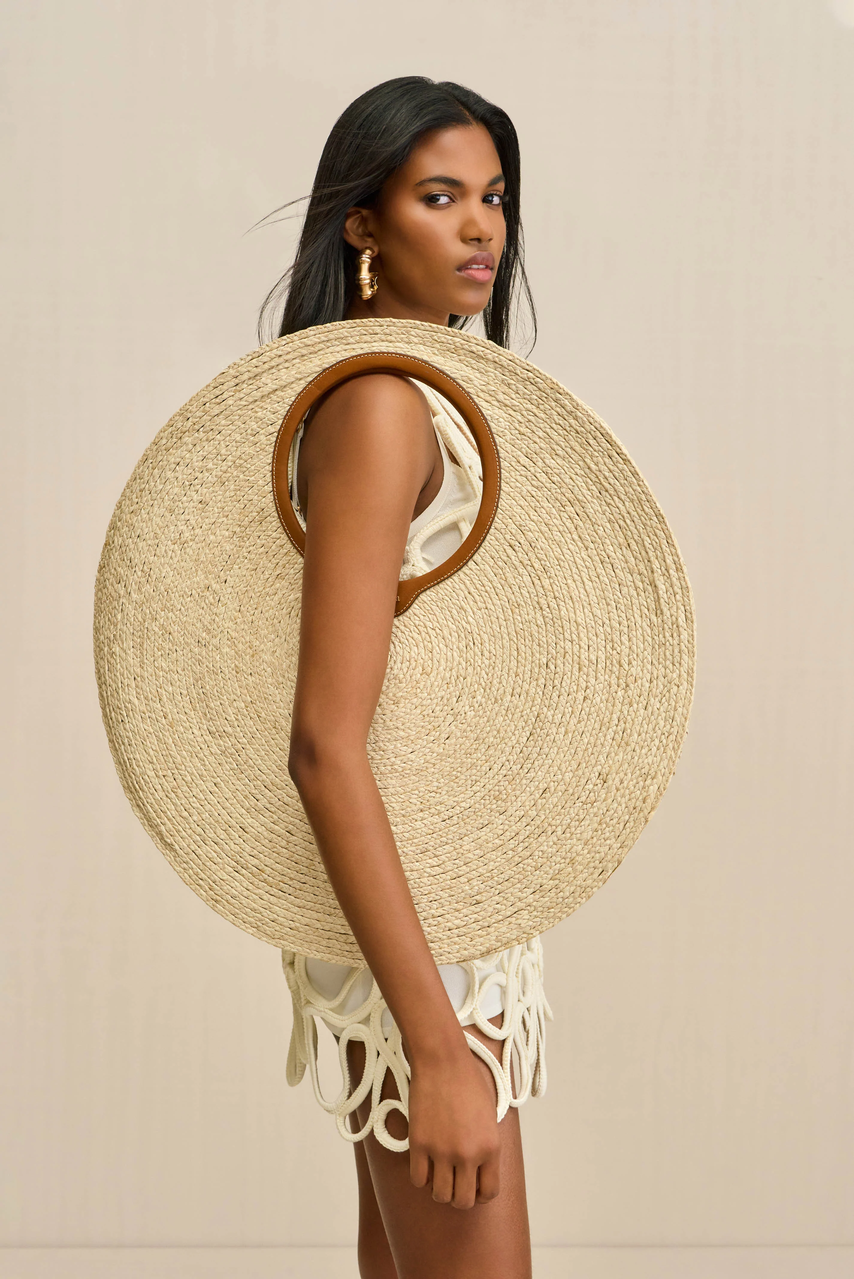 AMUN SHOULDER BAG - NATURAL - Image 4