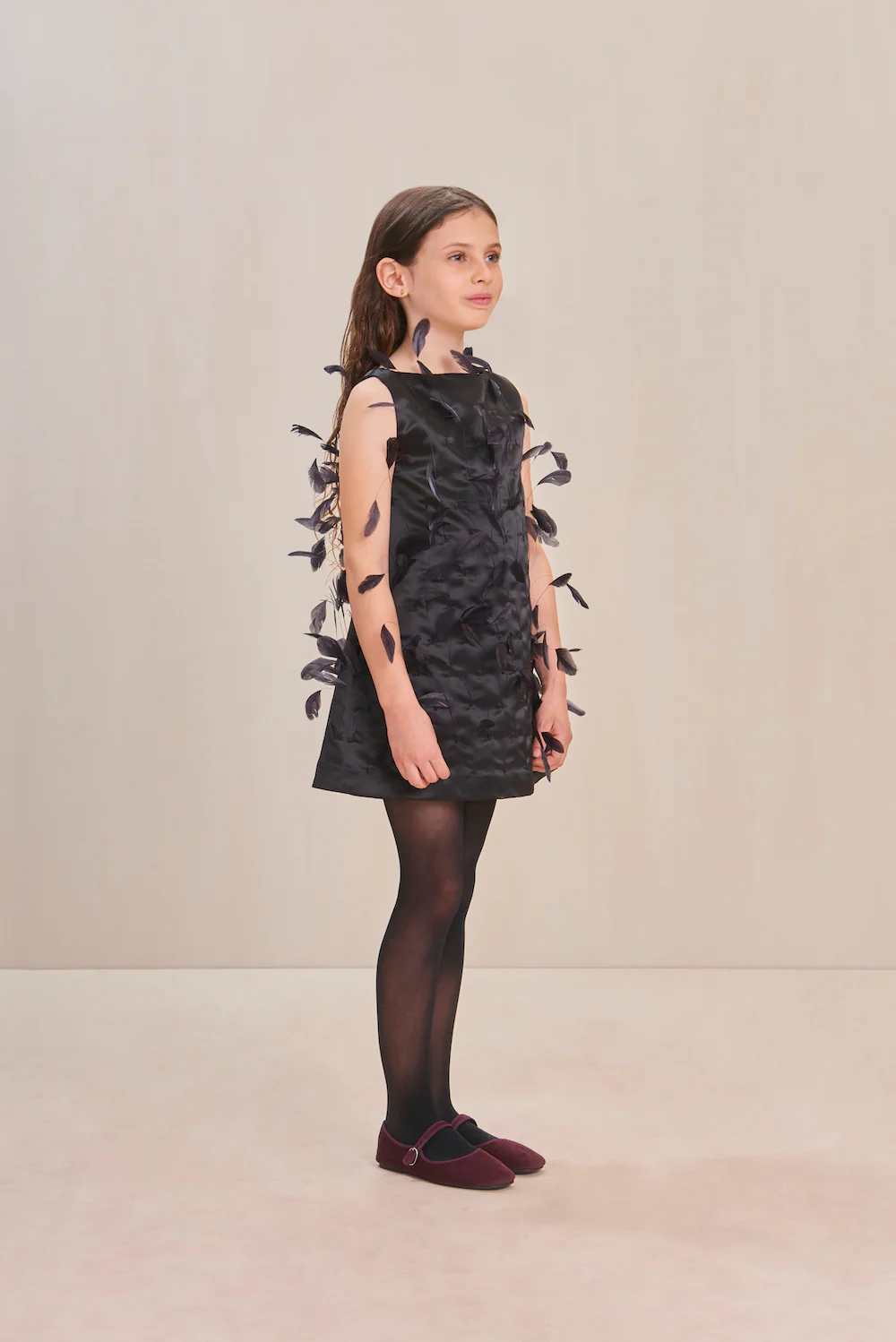 KIDS ANDÉE DRESS - BLACK - Image 3