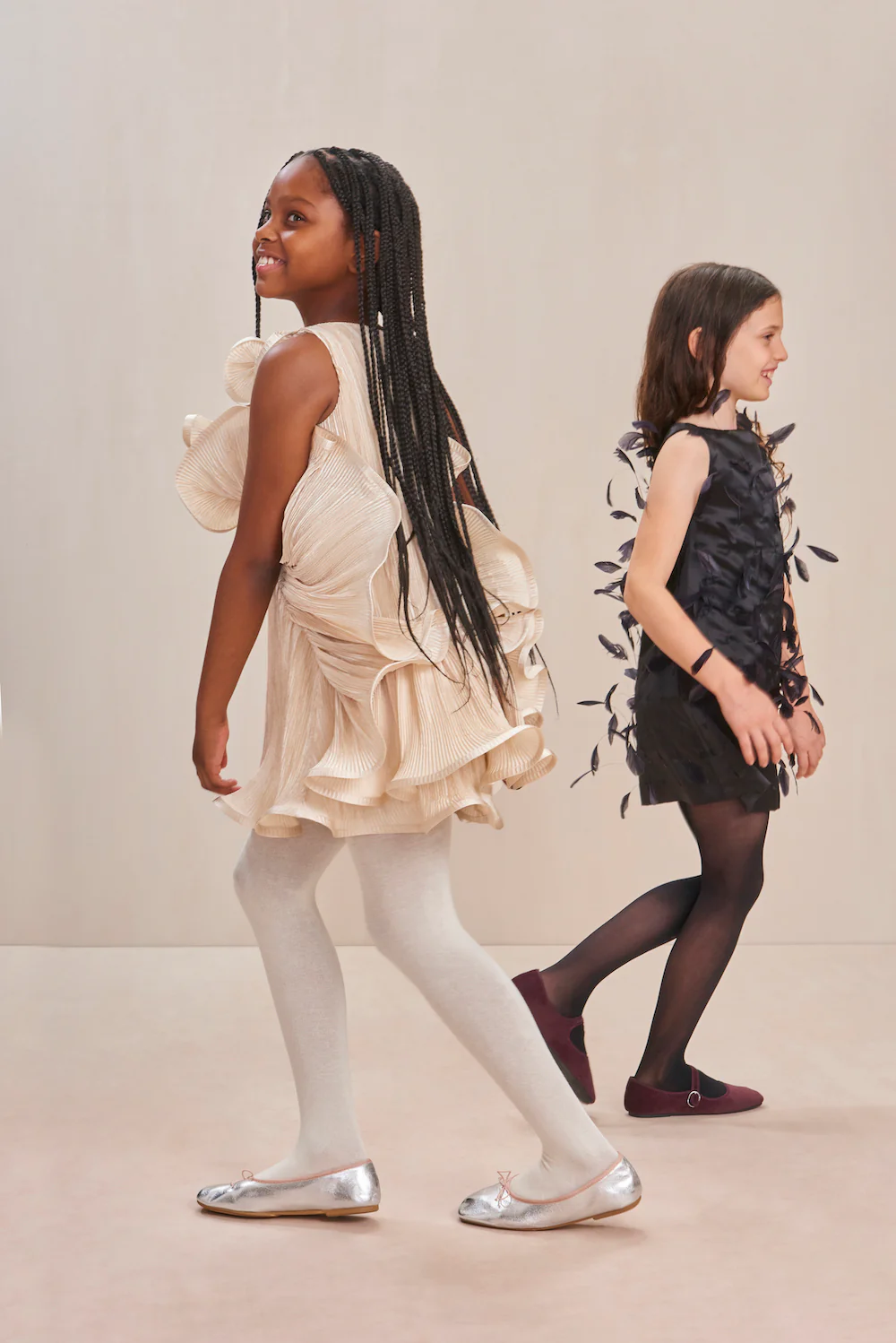 KIDS ANDÉE DRESS - BLACK - Image 5
