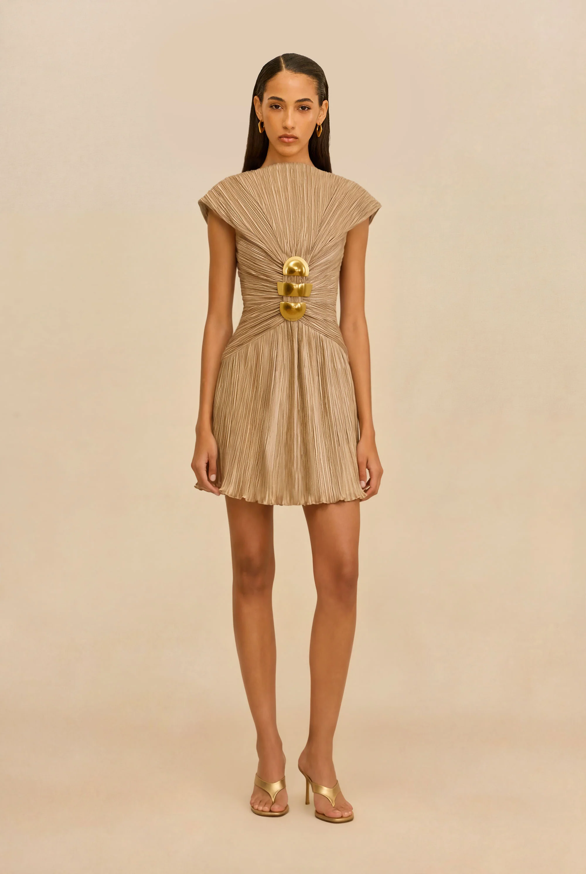 ANDROMEDA DRESS - SESAME