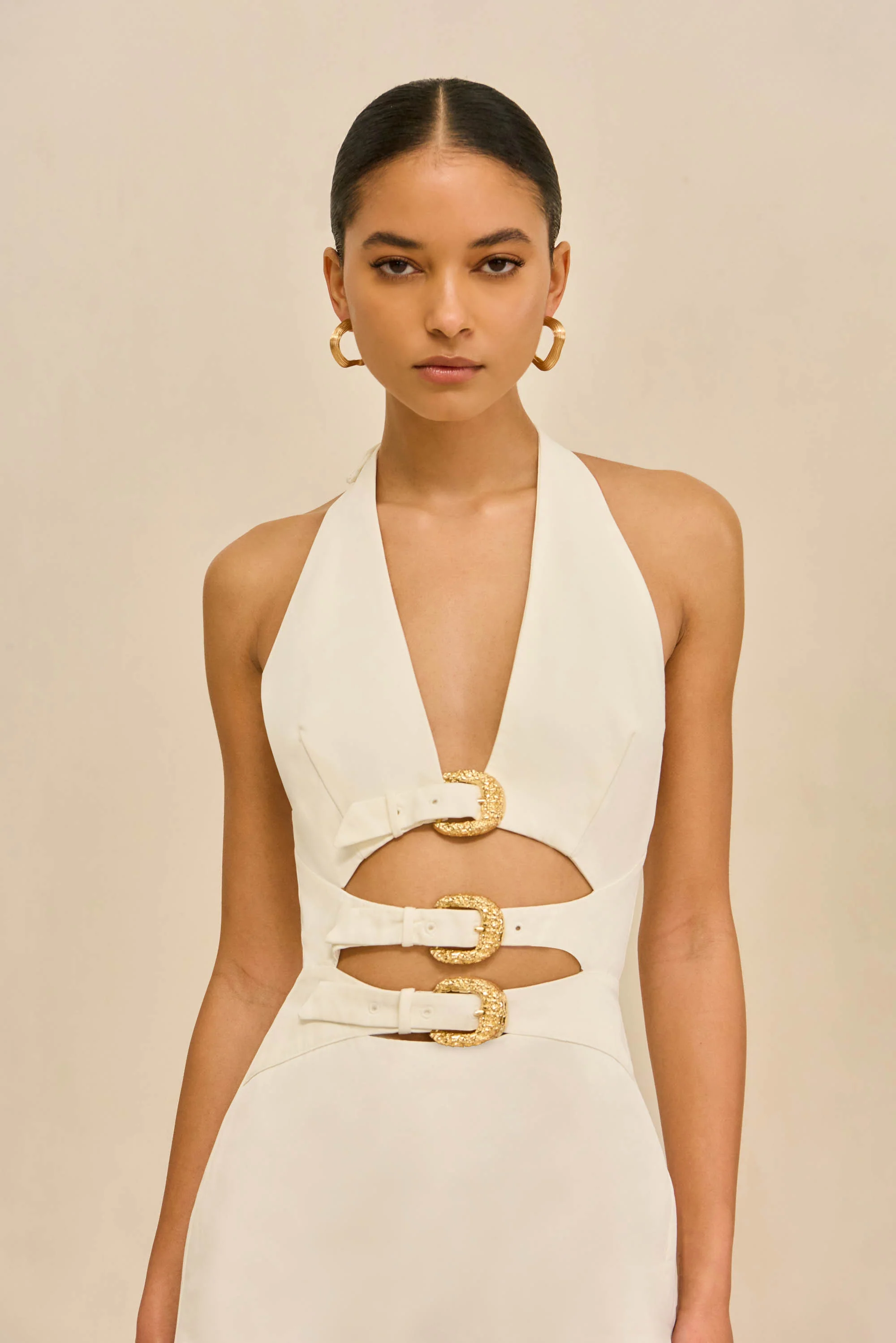 ANICE DRESS - OFF WHITE - Image 3