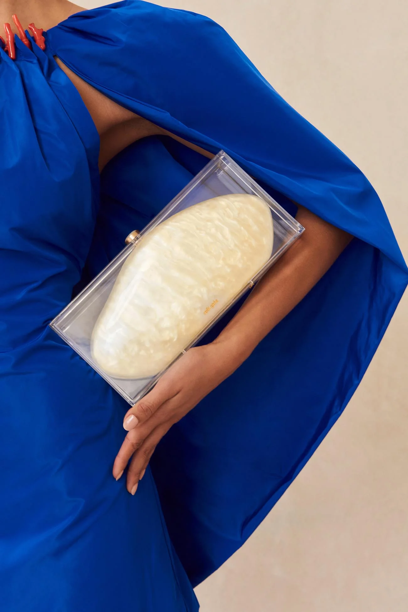 ANNIKA CLUTCH - IVORY - Image 3