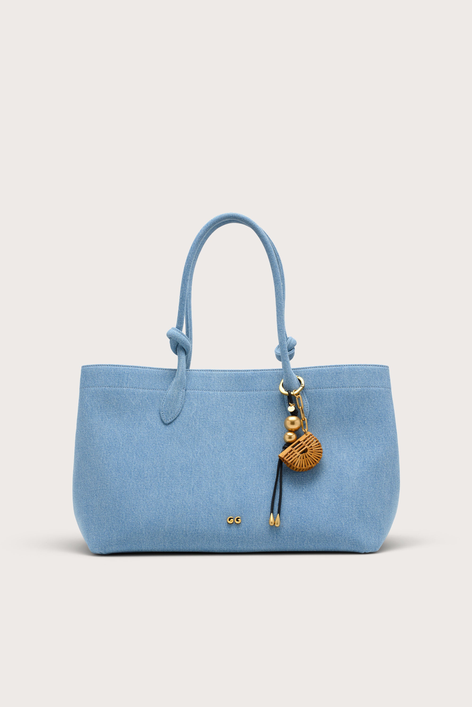 ARIELLA TOTE BAG - VINTAGE BLUE - Image 4