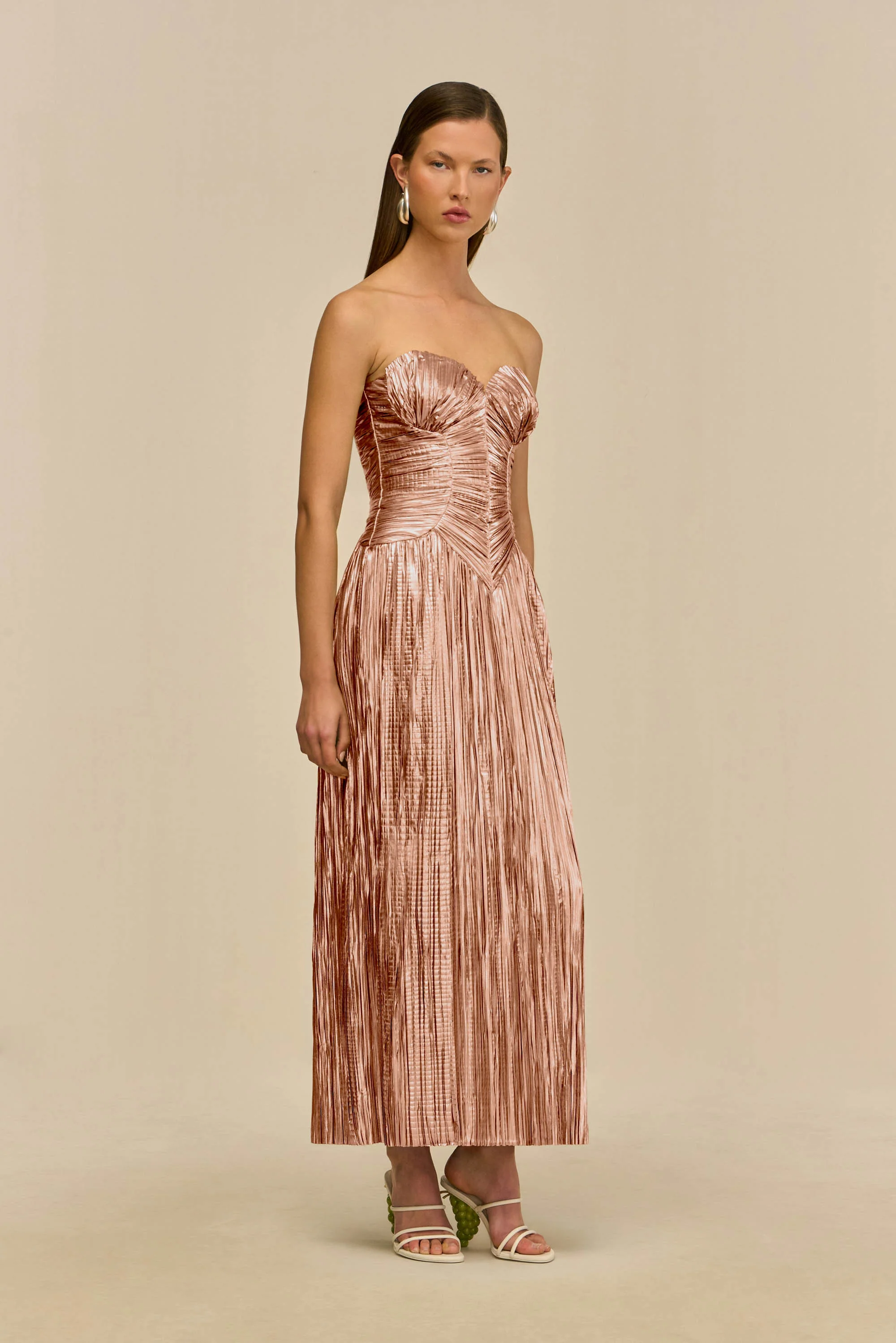 ASHIKA GOWN - PETAL METALLIC - Image 5
