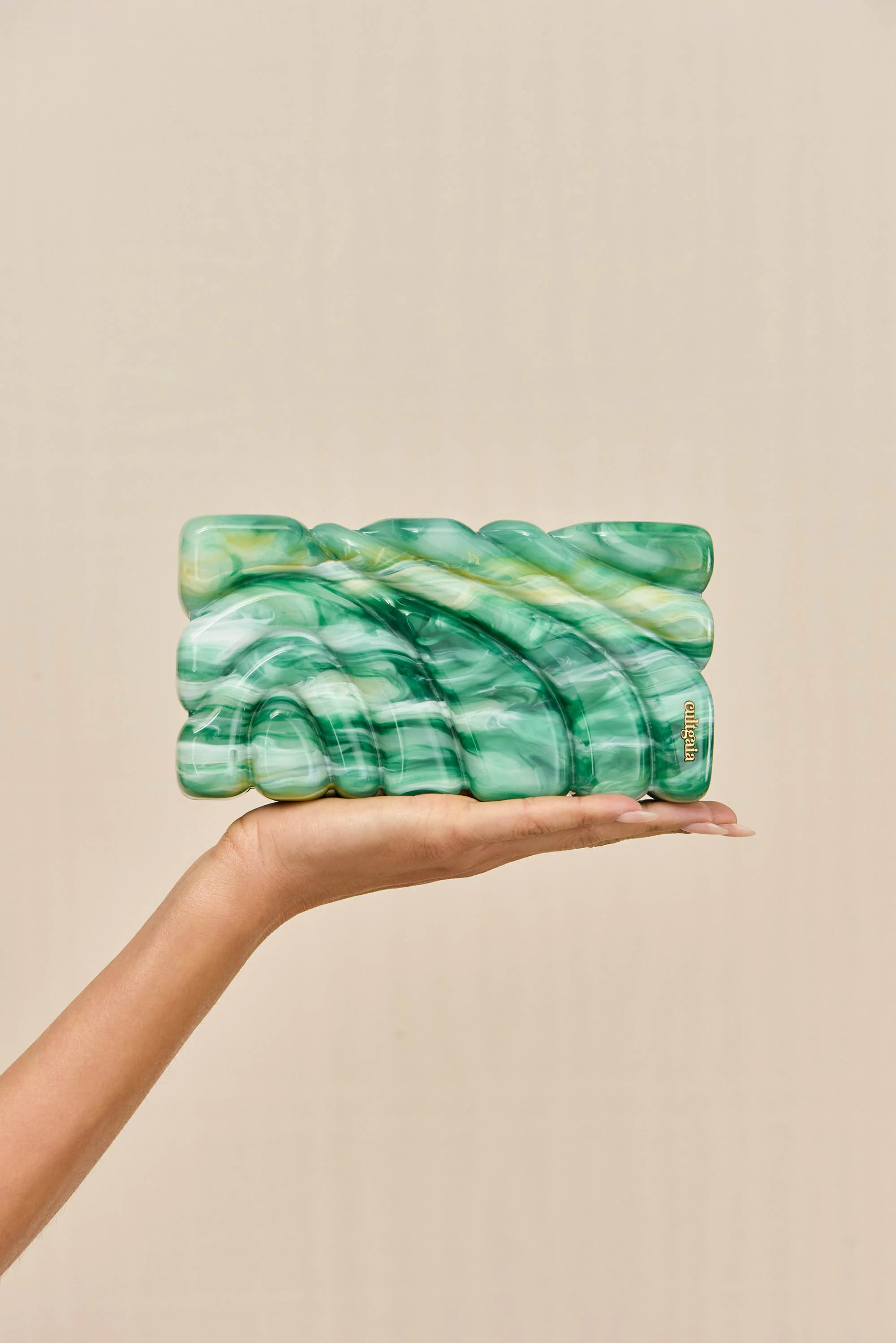 AURA CLUTCH - SAGE - Image 2