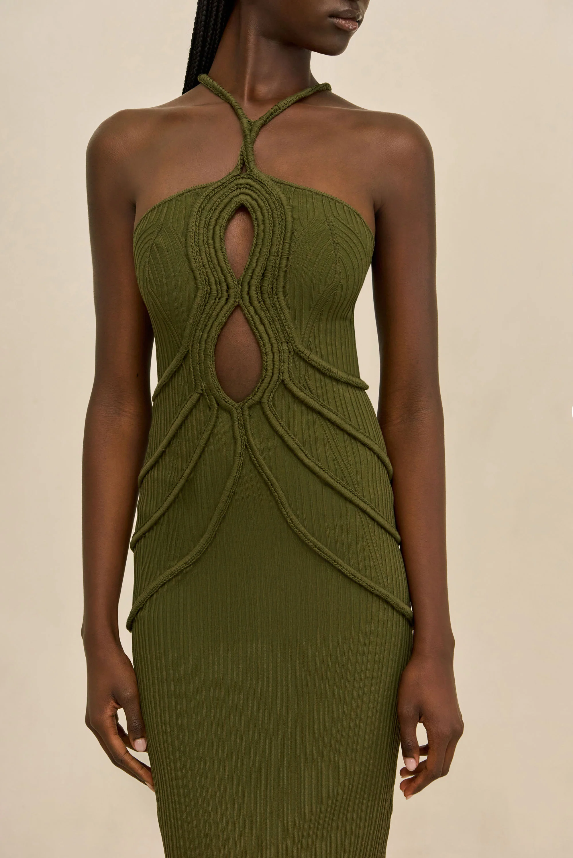AVERY KNIT DRESS - SERPENT - Image 3