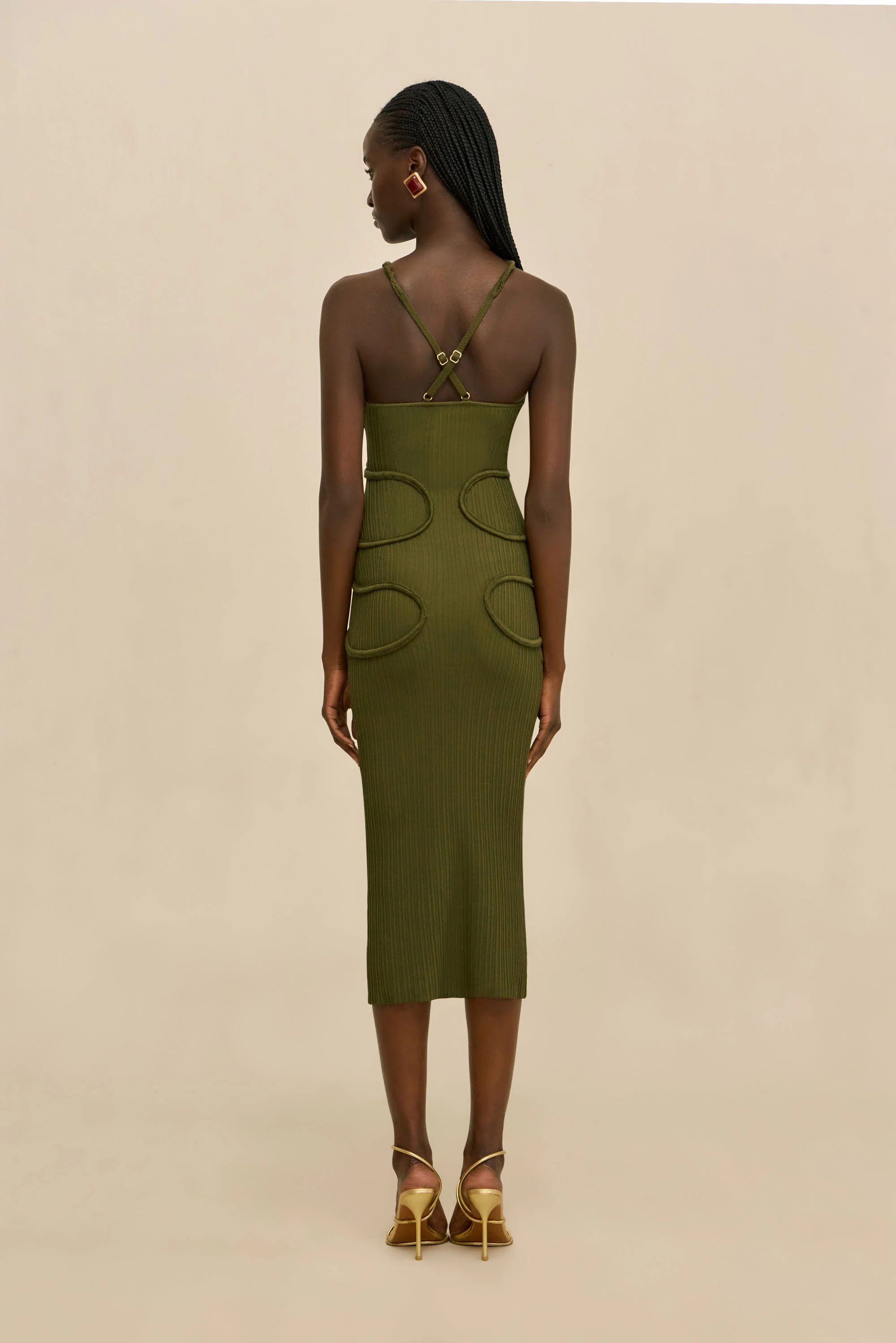 AVERY KNIT DRESS - SERPENT - Image 7