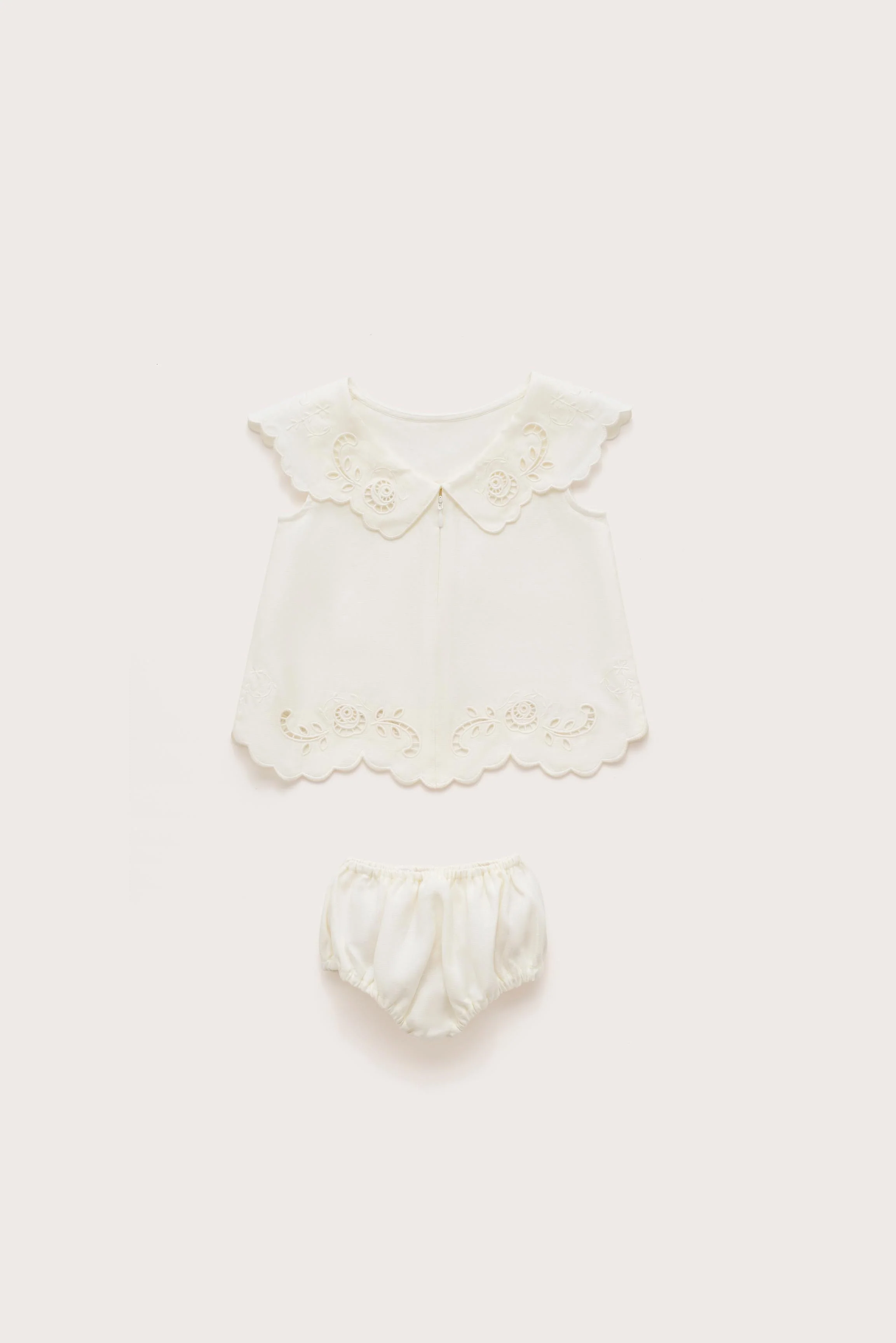 BABY FRIDLI DRESS - OFF WHITE - Image 2