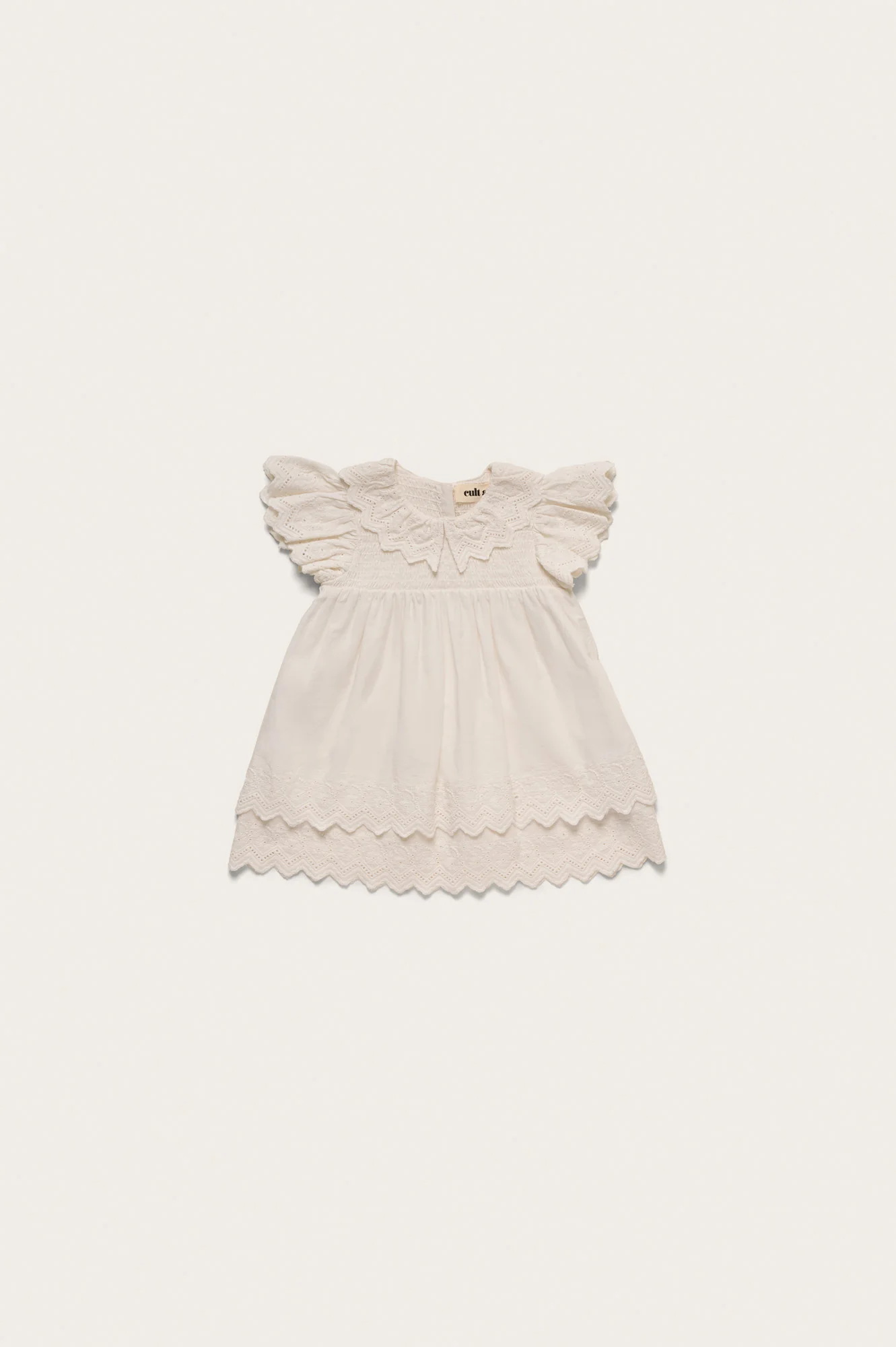 BABY JOSLYN DRESS & BLOOMER - OFF WHITE - Image 3