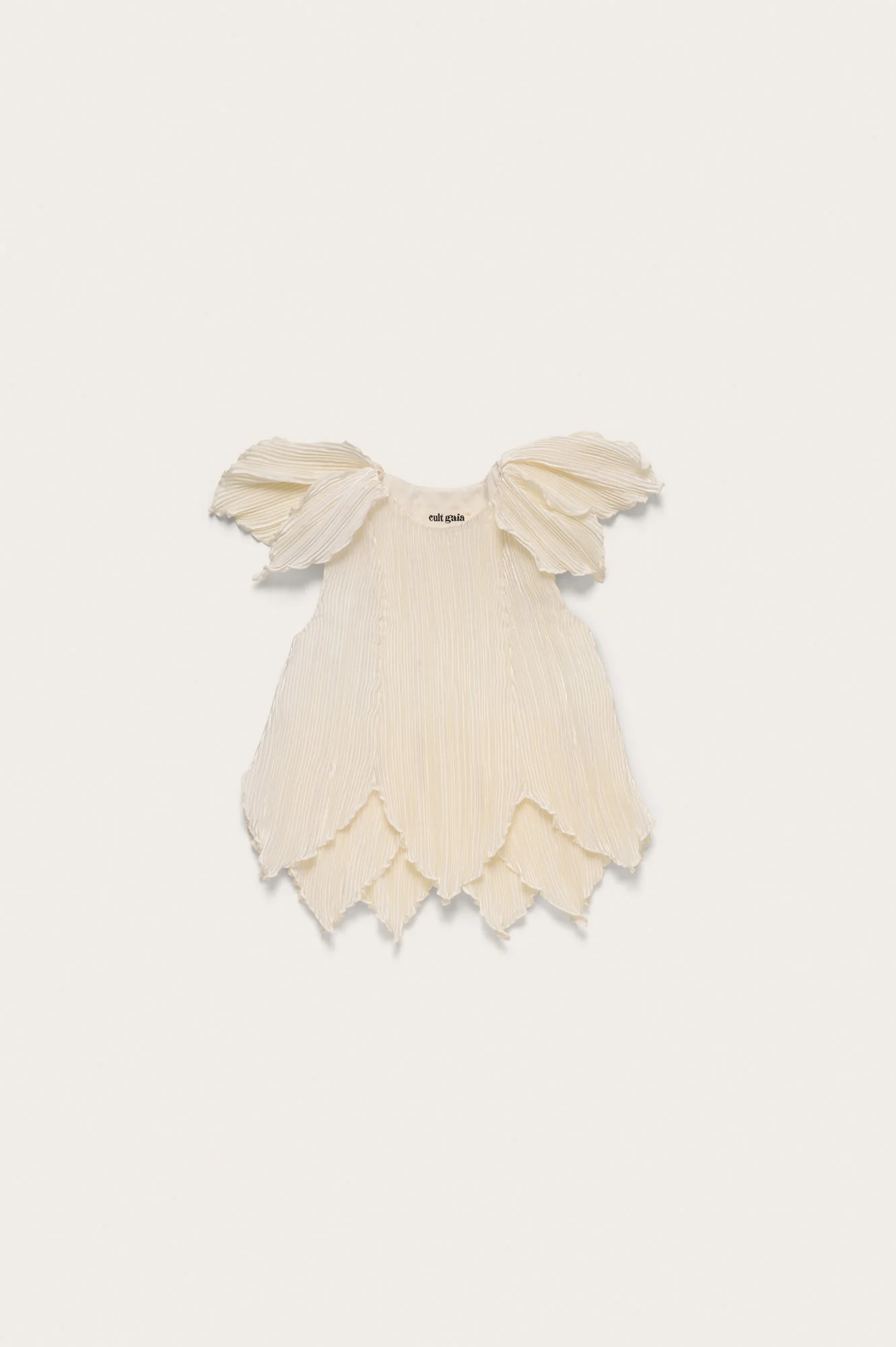 BABY PETAL DRESS & BLOOMER - OFF WHITE - Image 3