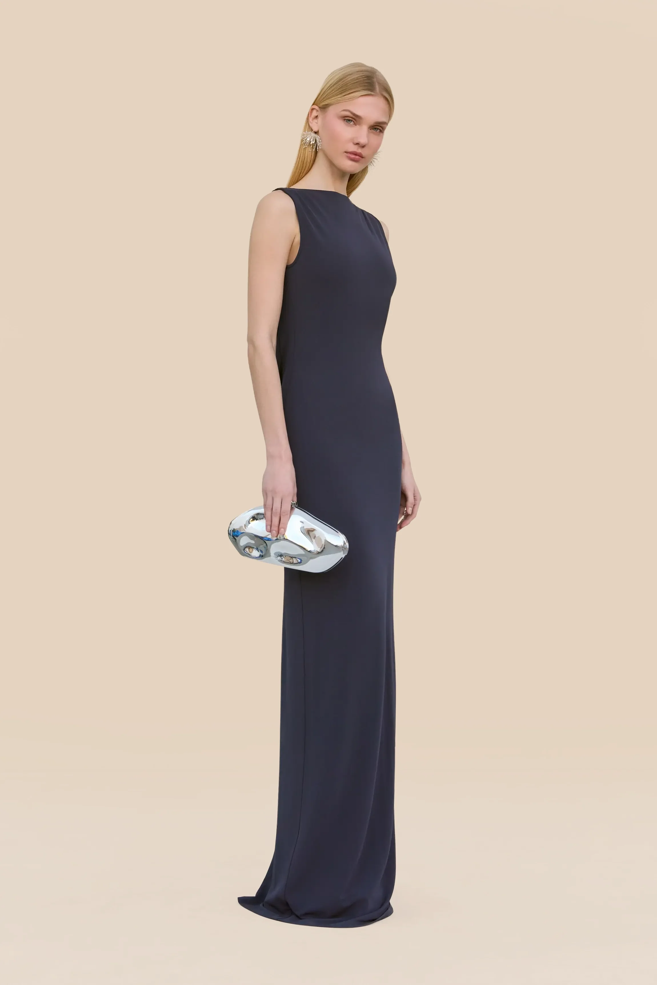 BASHA GOWN - DEEP LAKE - Image 3