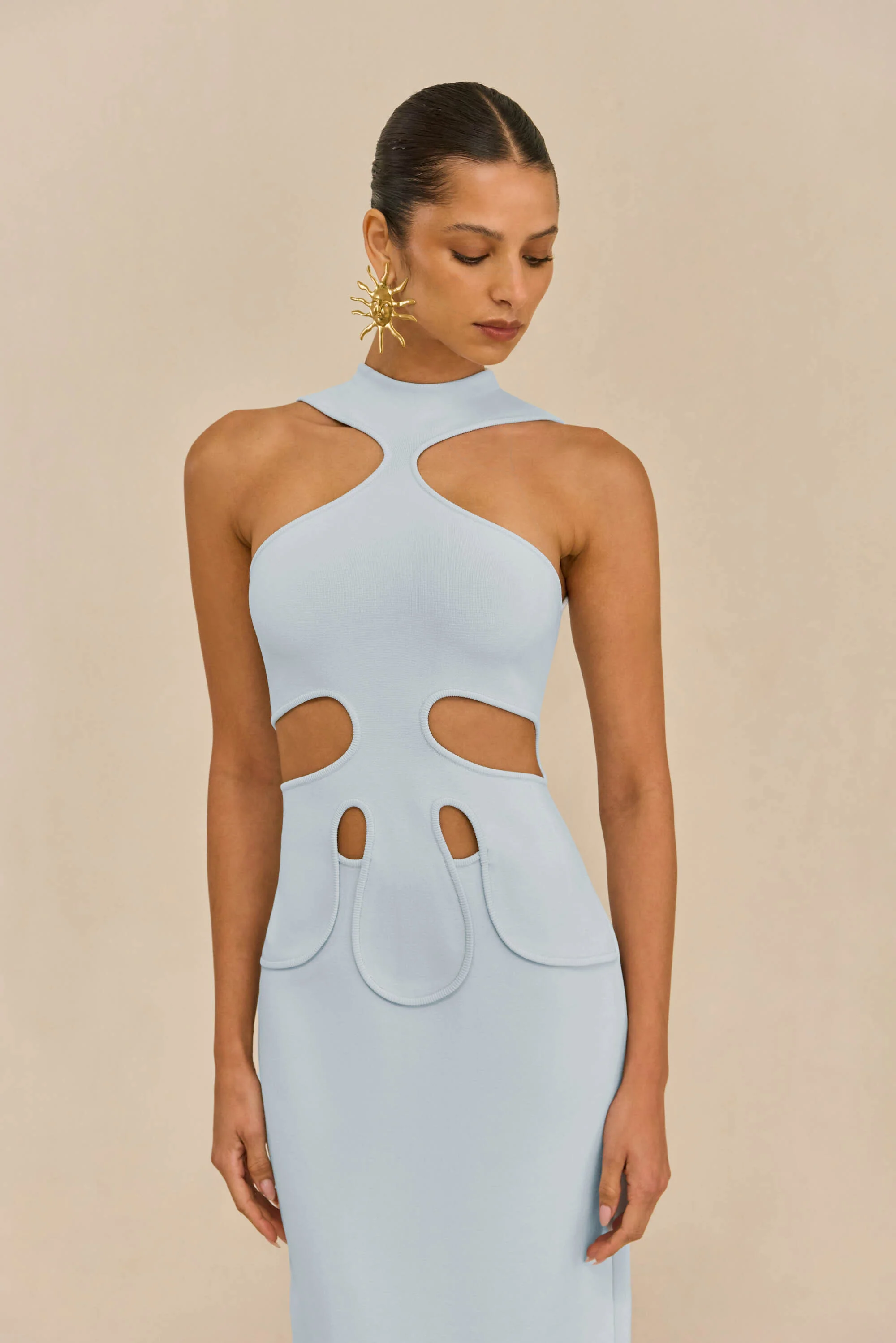 BAYLEE KNIT DRESS - BREEZE - Image 5