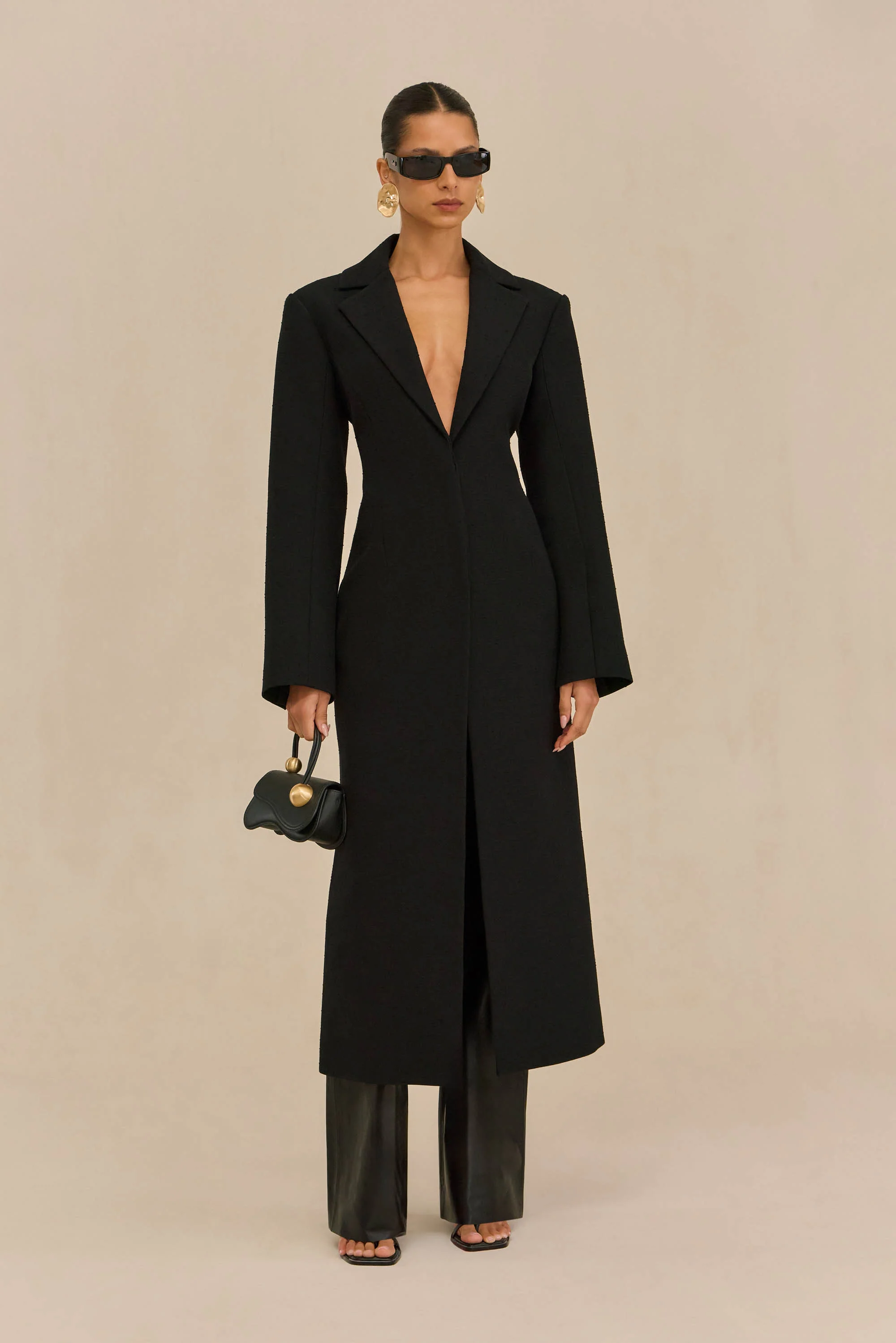 BENNETT COAT  - BLACK - Image 3