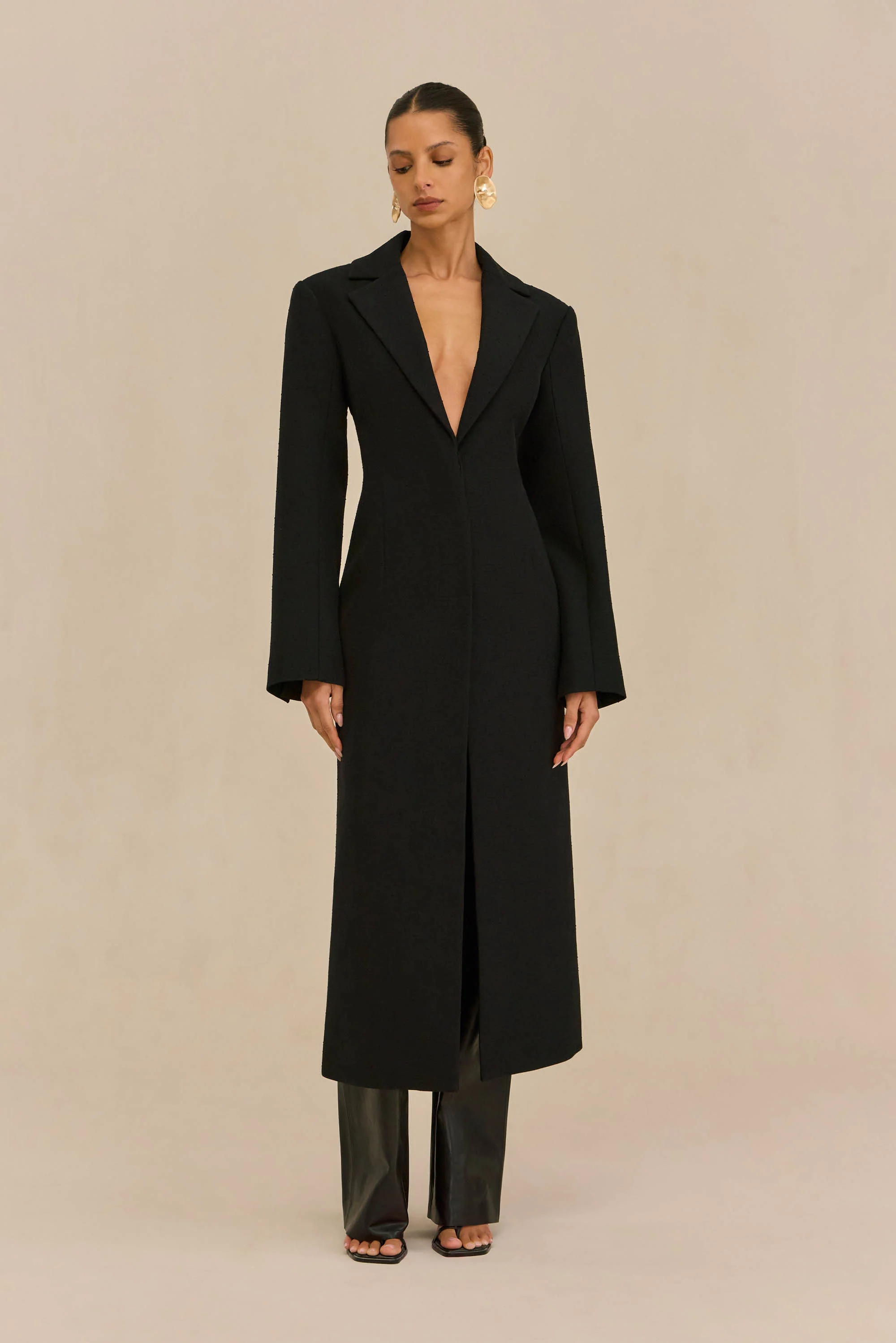 BENNETT COAT  - BLACK - Image 5