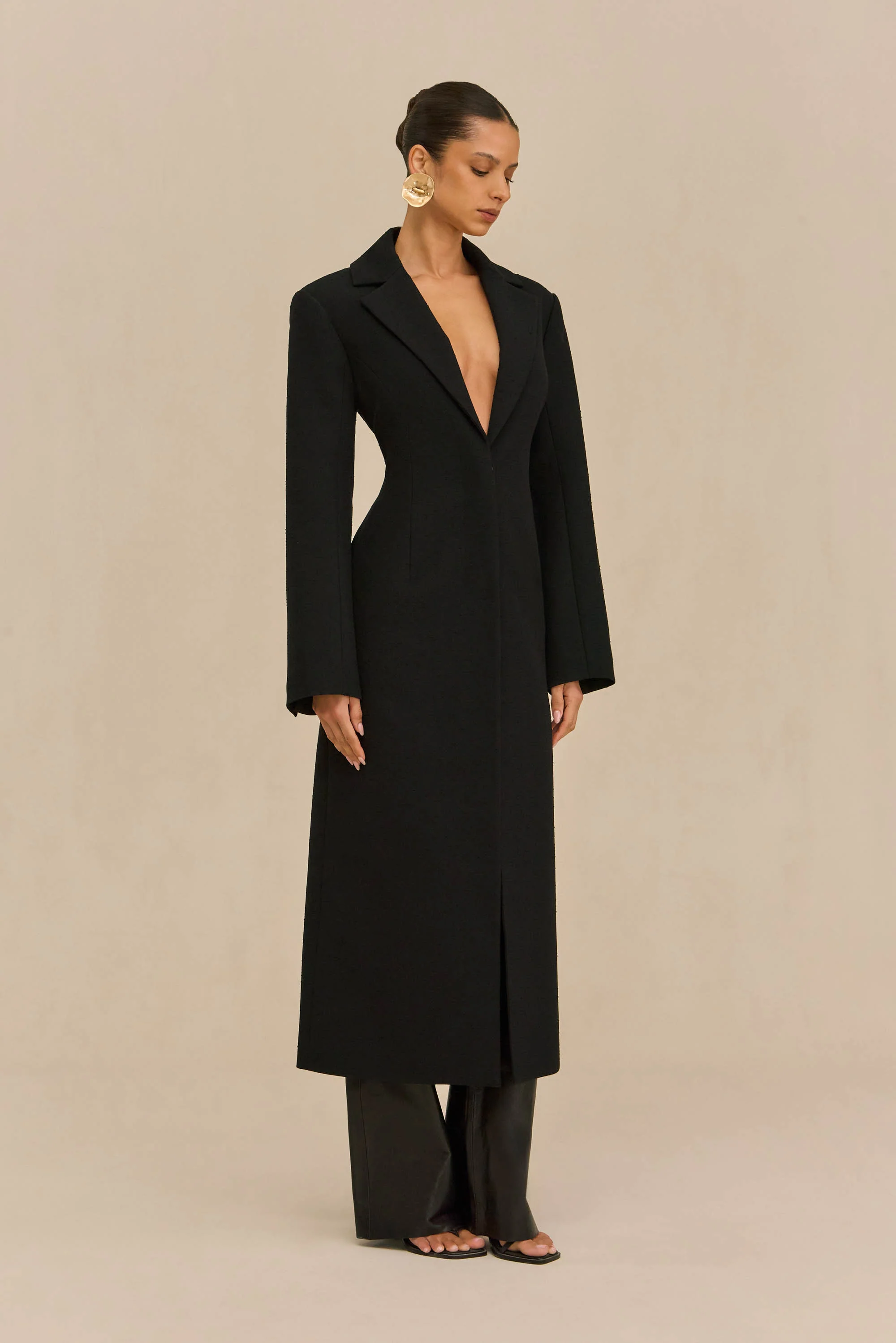 BENNETT COAT  - BLACK - Image 6