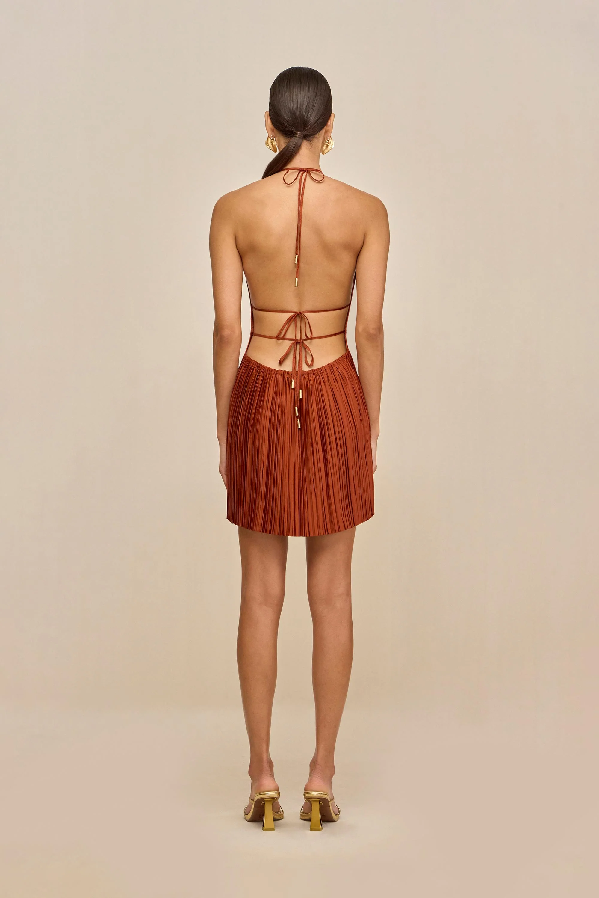 BETHANIE DRESS - TANNIN - Image 2