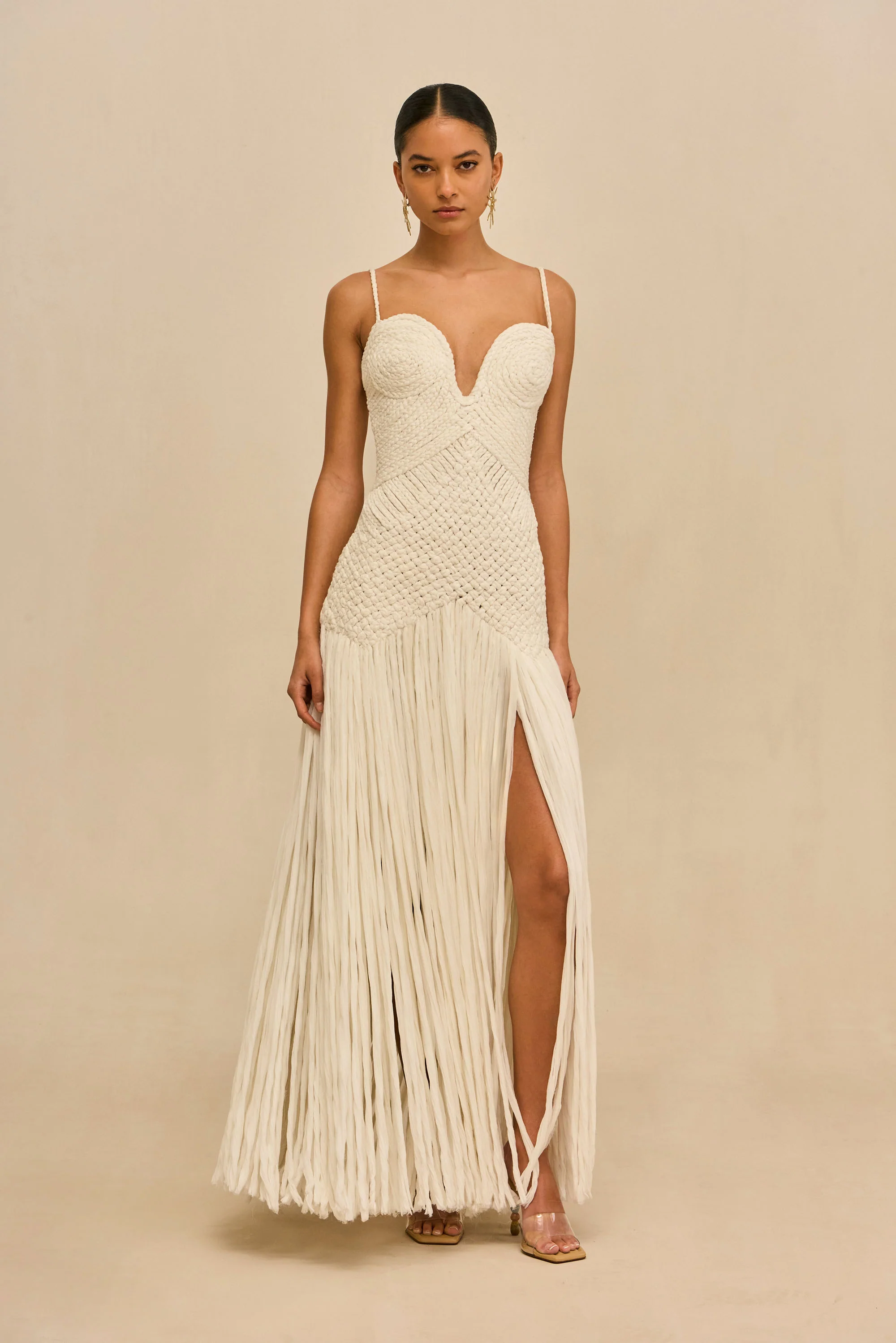 BLYTHE DRESS - OFF WHITE