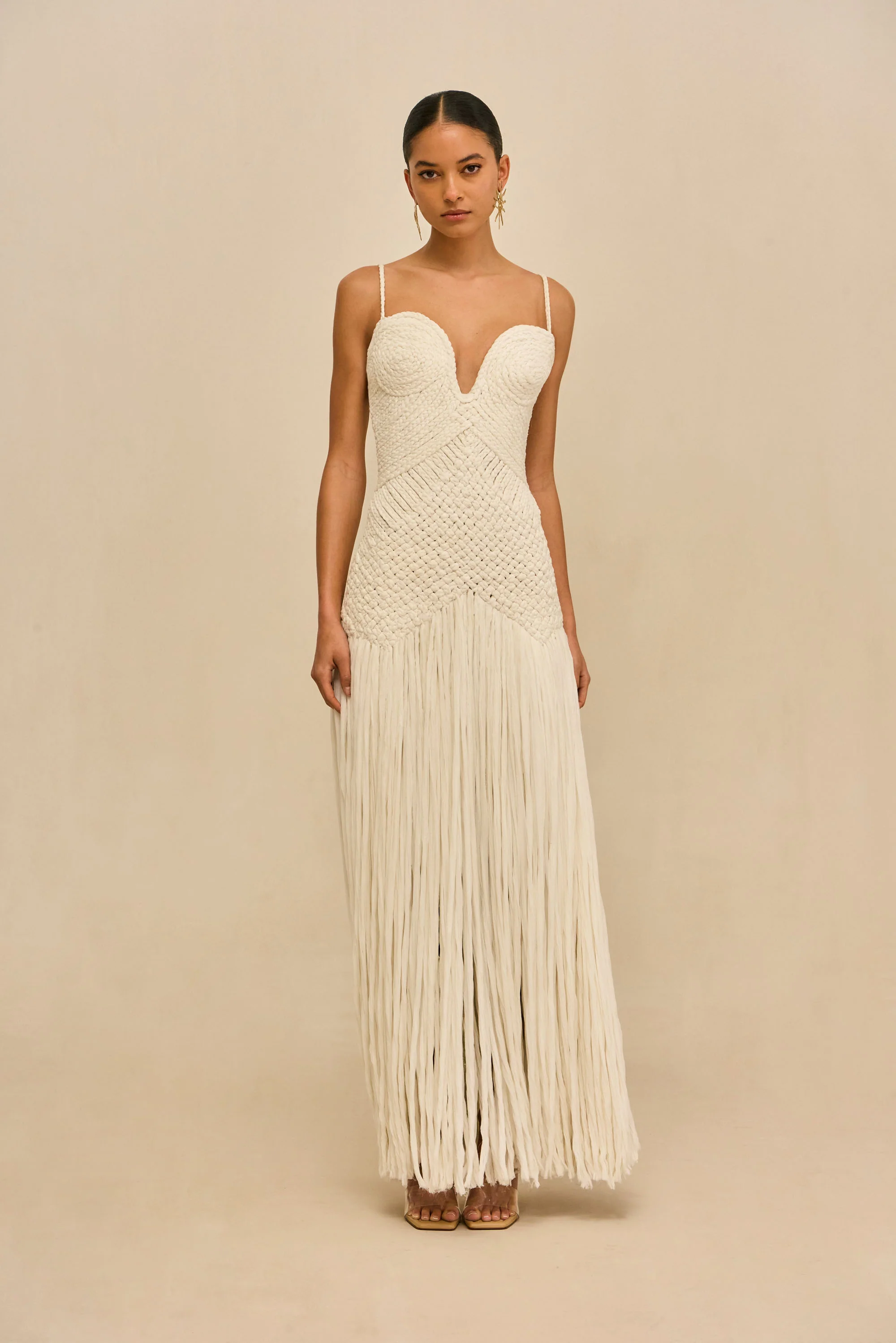 BLYTHE DRESS - OFF WHITE - Image 2