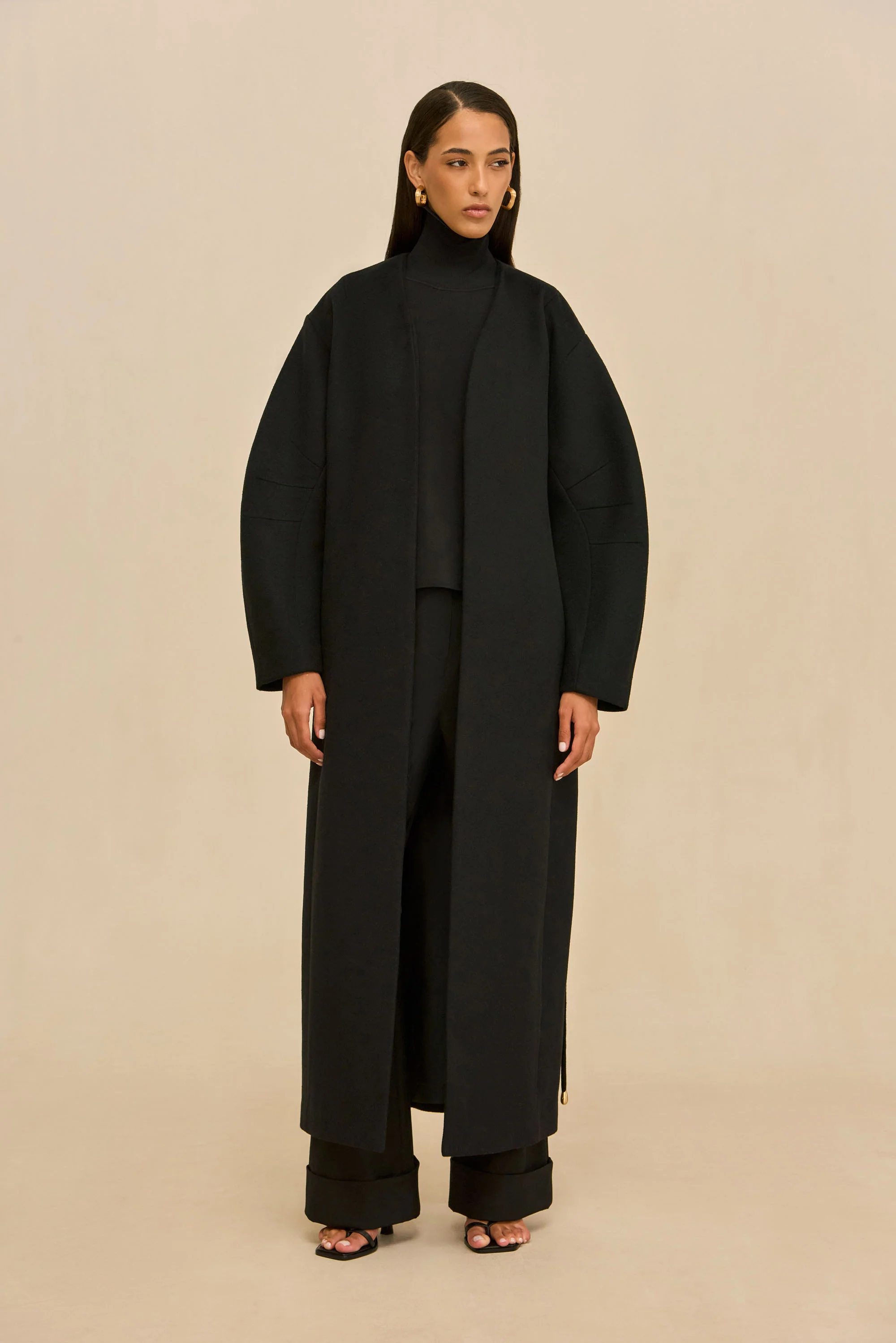 BRUNELLA COAT - BLACK - Image 6