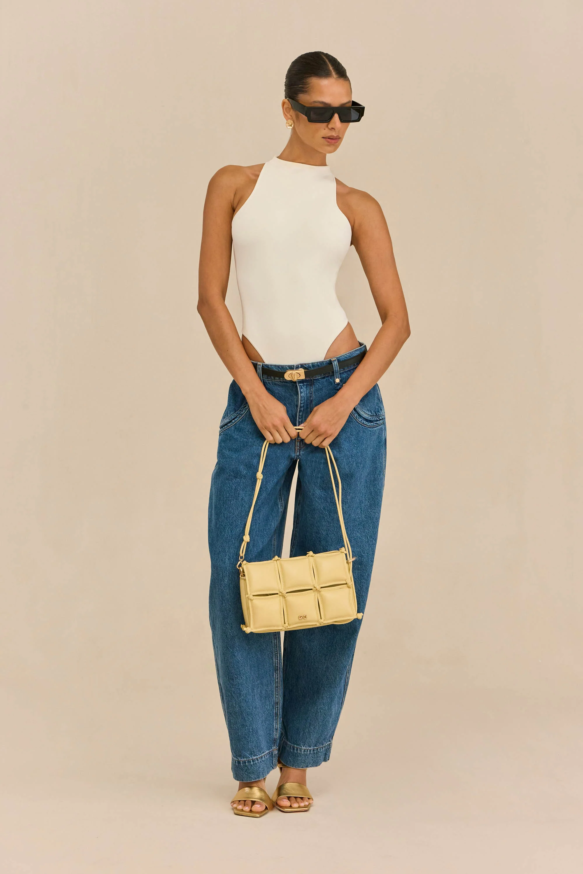 CASSIUS KNIT BODYSUIT - OFF WHITE - Image 3