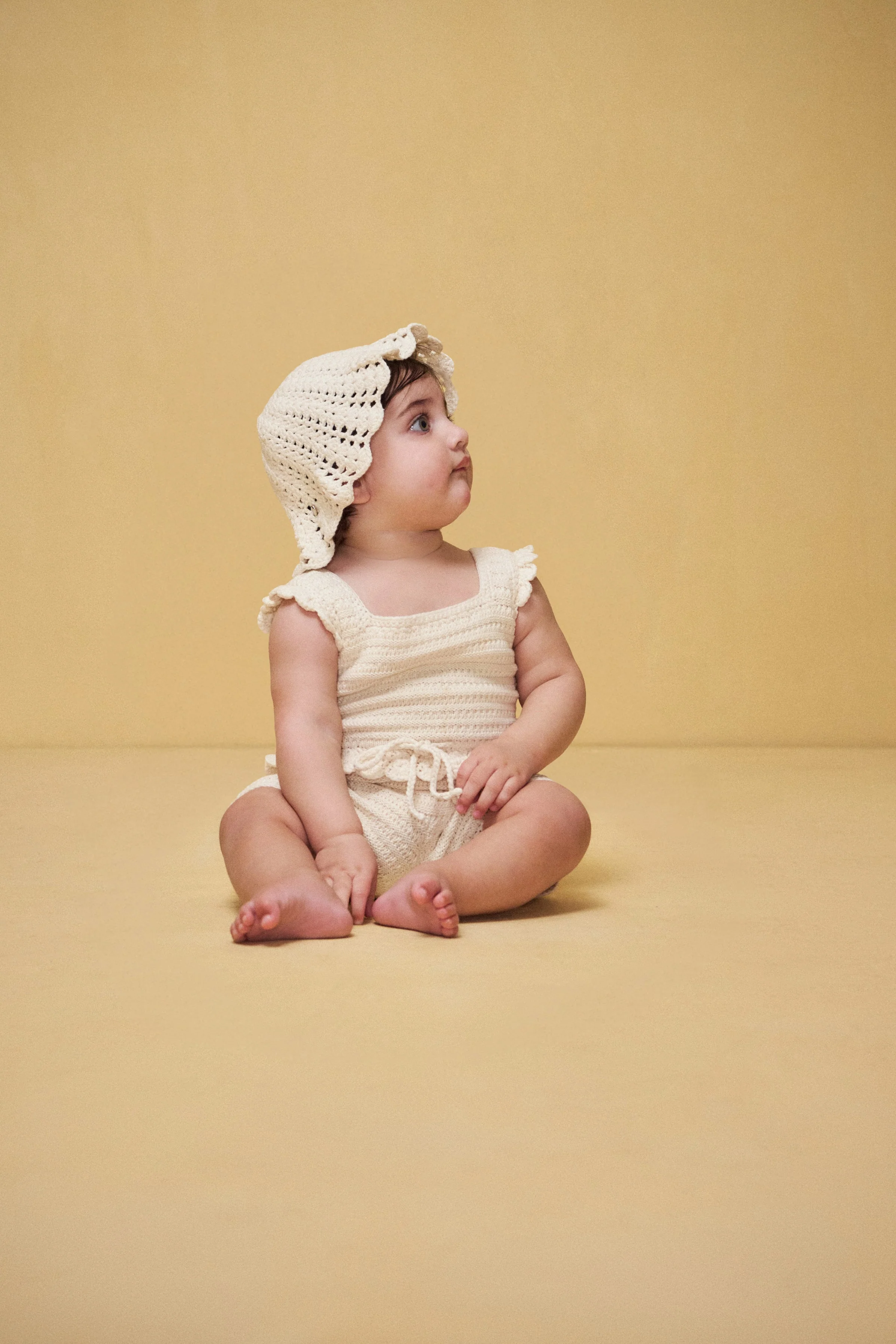 BABY CATALINA JUMPSUIT SET - OFF WHITE - Image 4