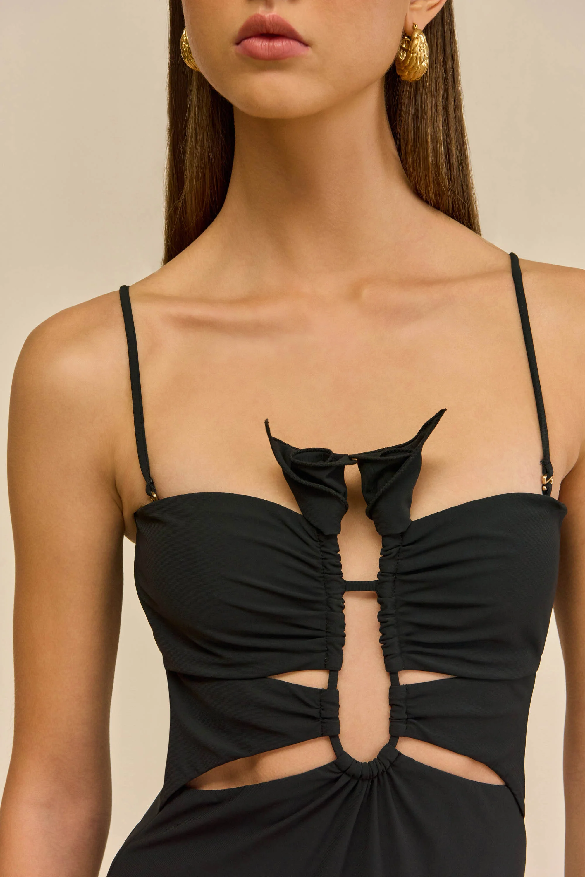 CELESTINE ONE PIECE - BLACK - Image 2