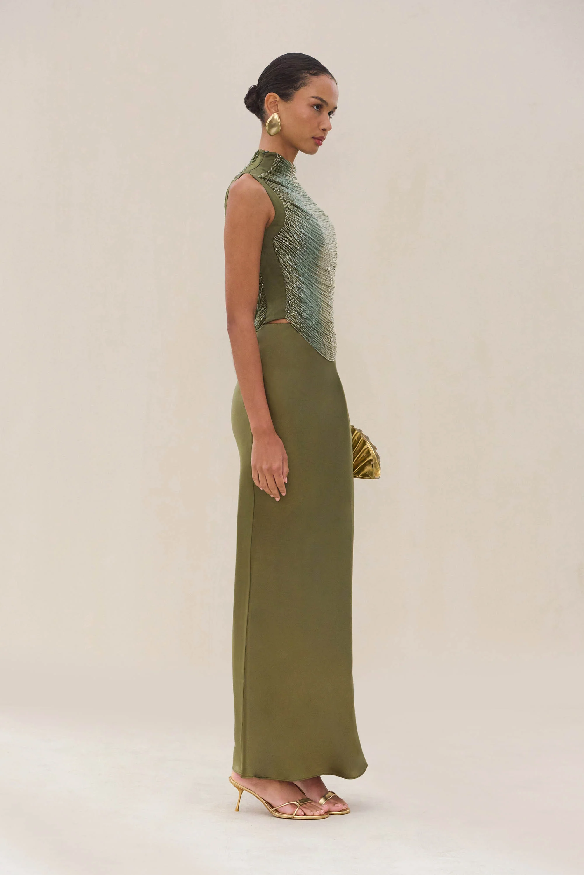 CHANTEL SKIRT - CEDAR - Image 4