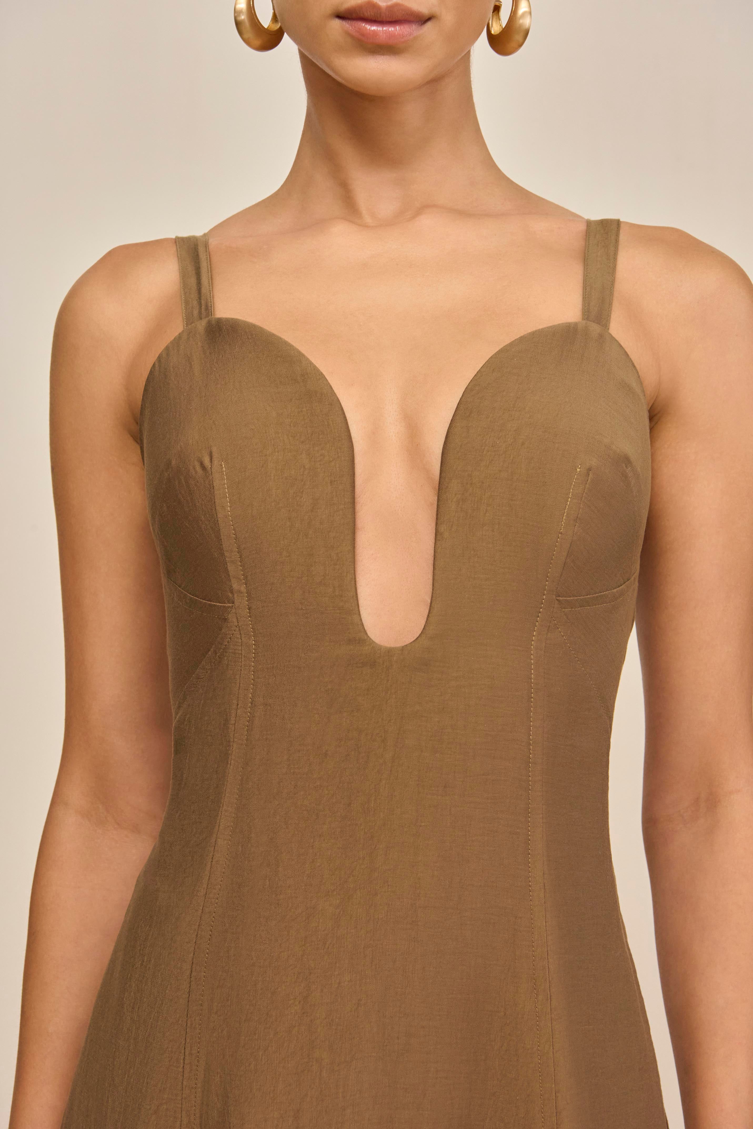 CHIARA DRESS - AFFOGATO - Image 2