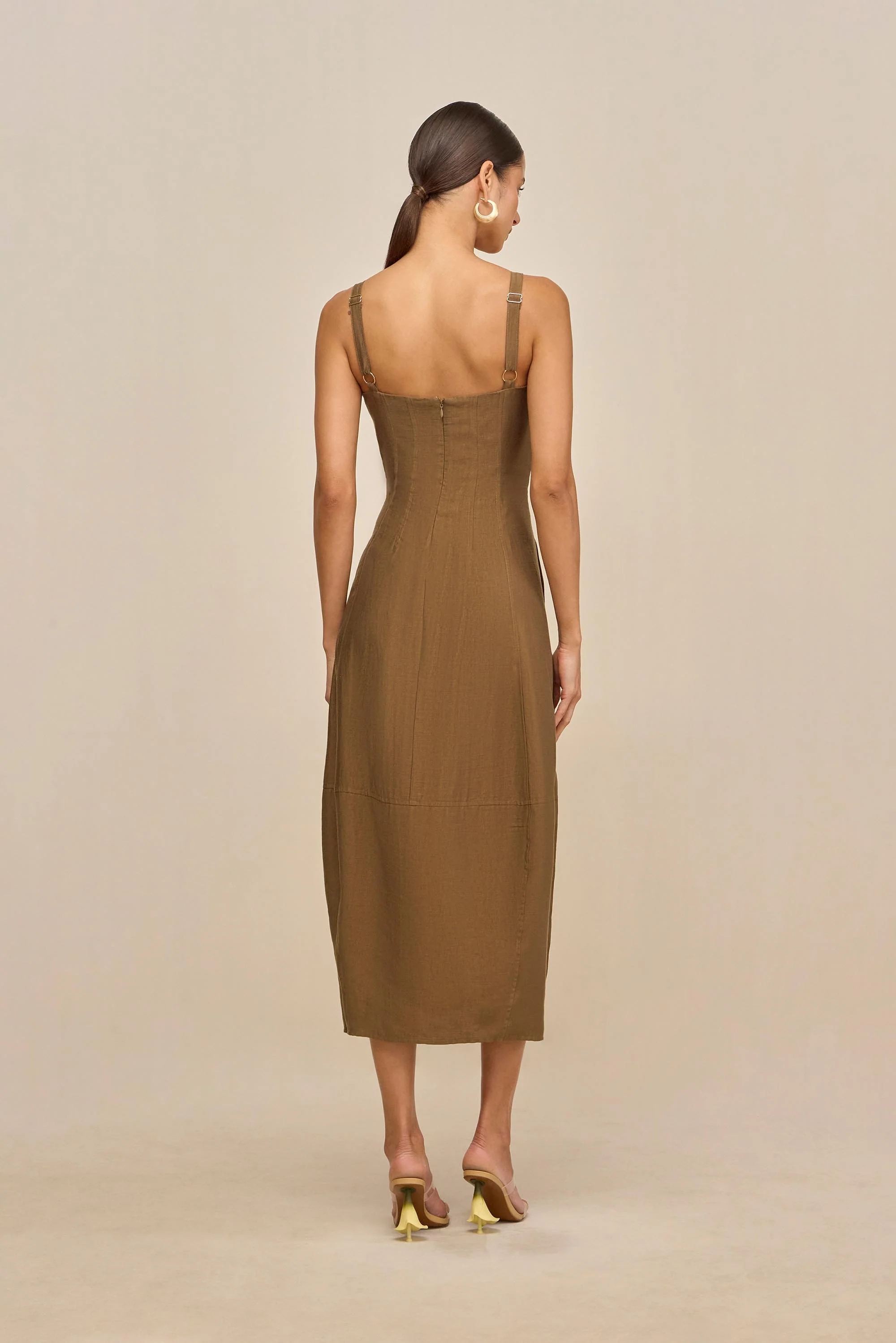 CHIARA DRESS - AFFOGATO - Image 6