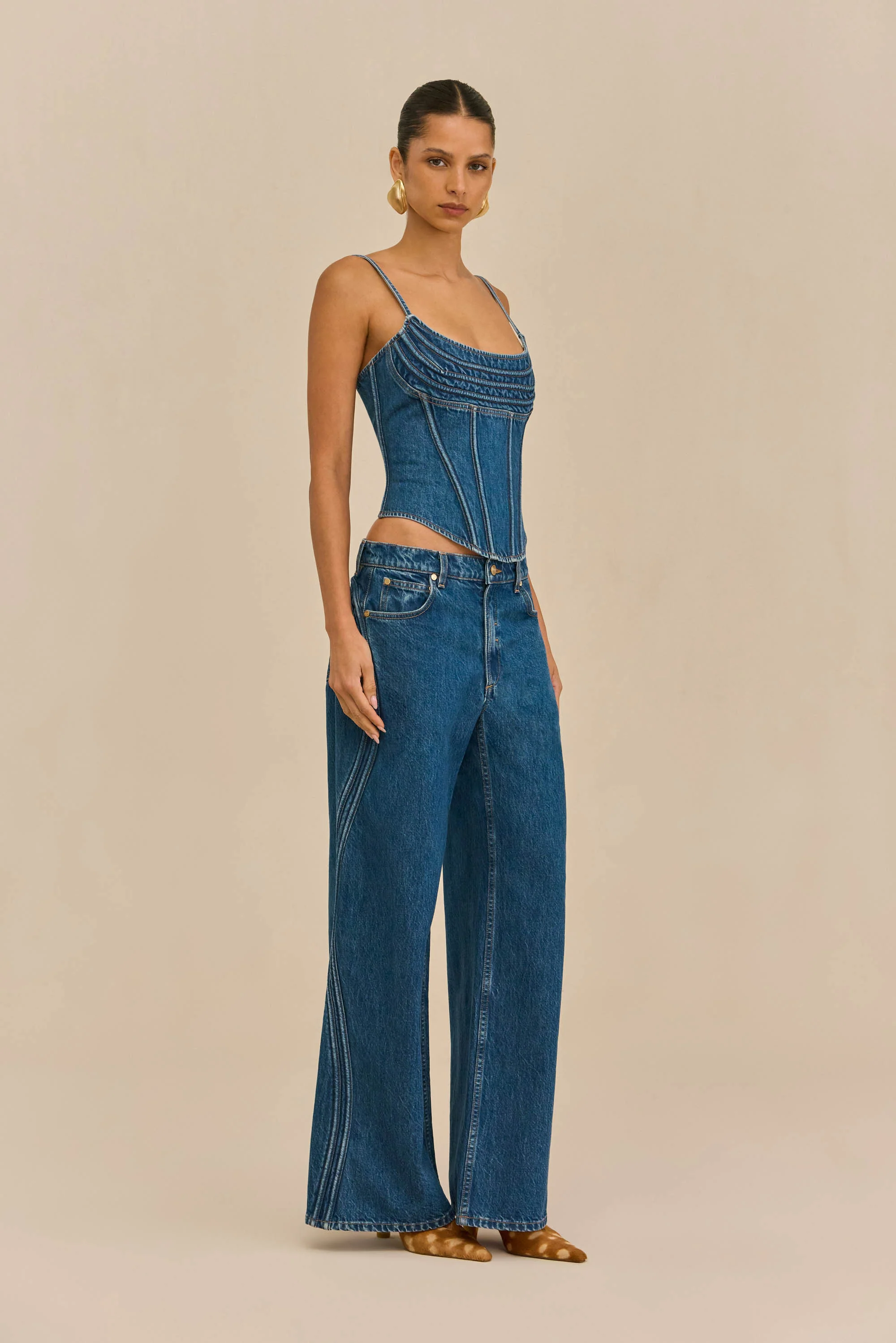CHIYA TOP - 80S BLUE - Image 4