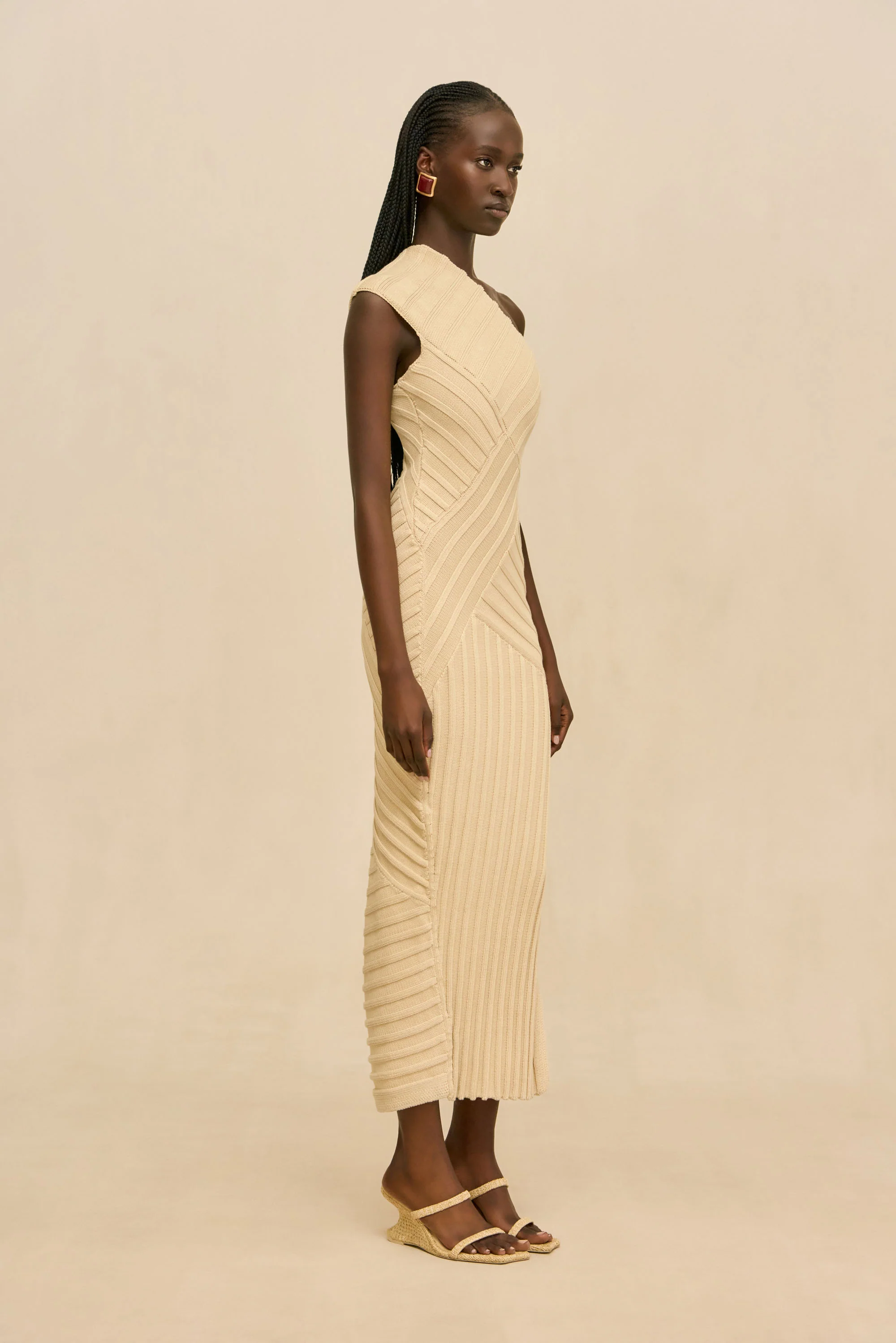 CIELO KNIT DRESS - BEACH - Image 6