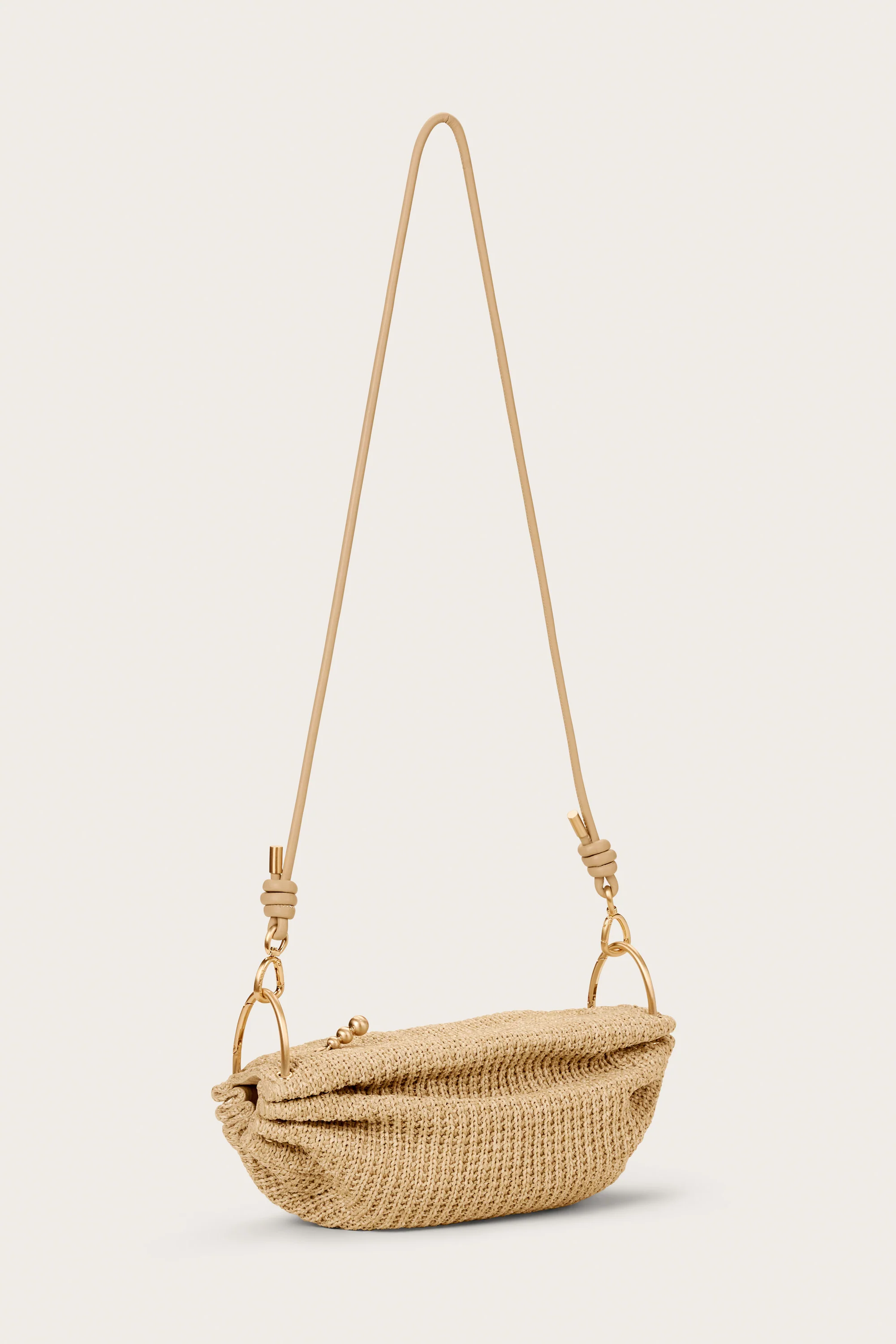 CINCH CROSSBODY BAG - NATURAL - Image 3