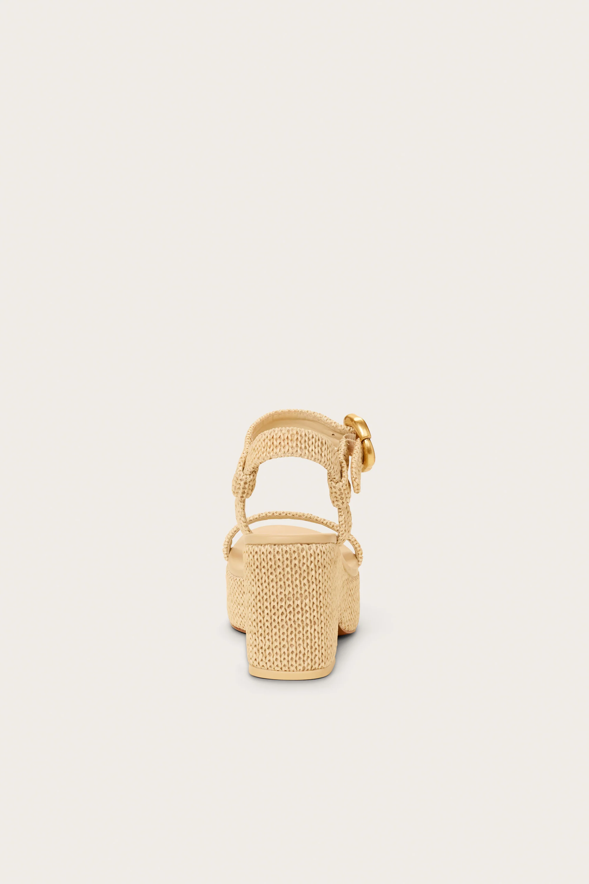 CLARA PLATFORM SANDAL - NATURAL - Image 3