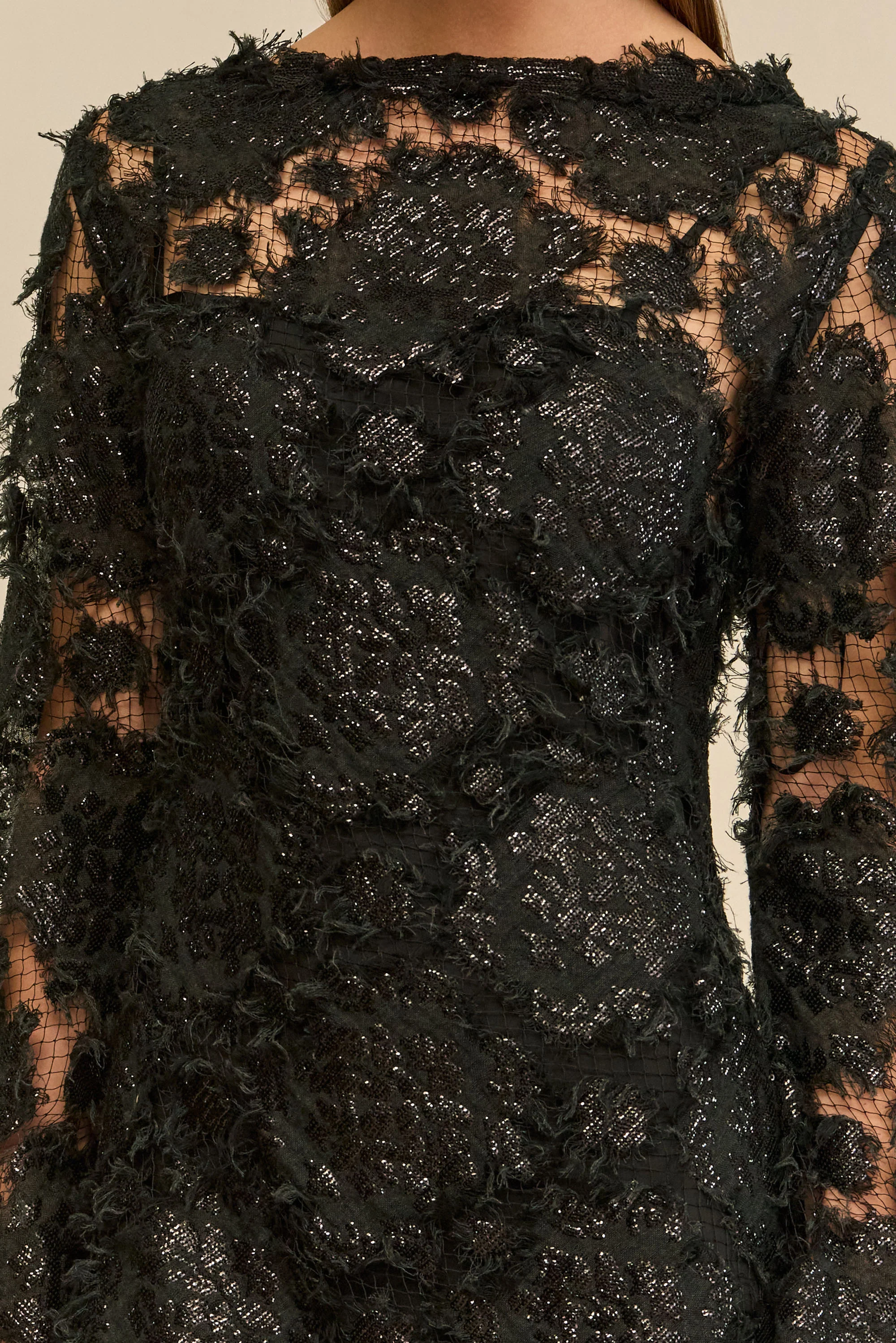 CLAUDE DRESS - BLACK - Image 3