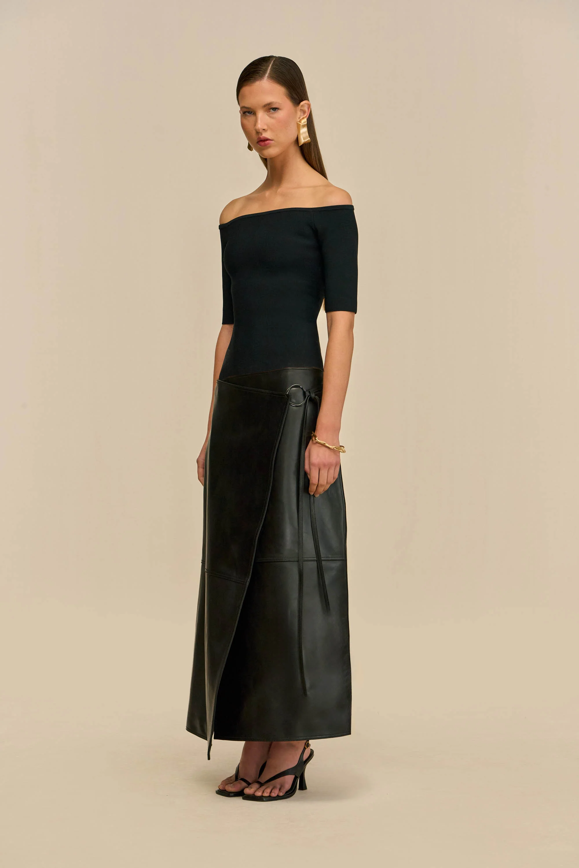 COSMO SKIRT - BLACK - Image 5