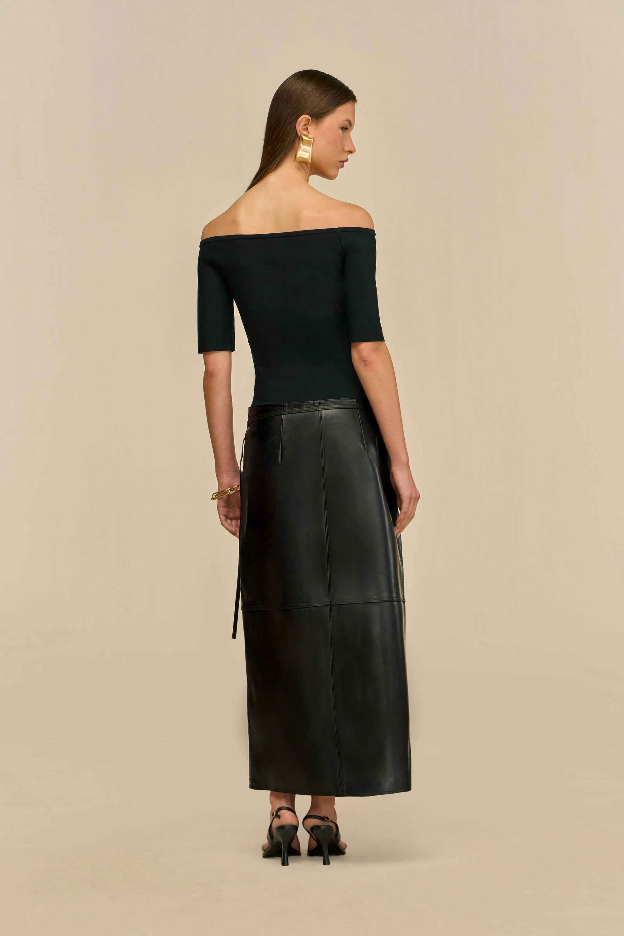 COSMO SKIRT - BLACK - Image 6