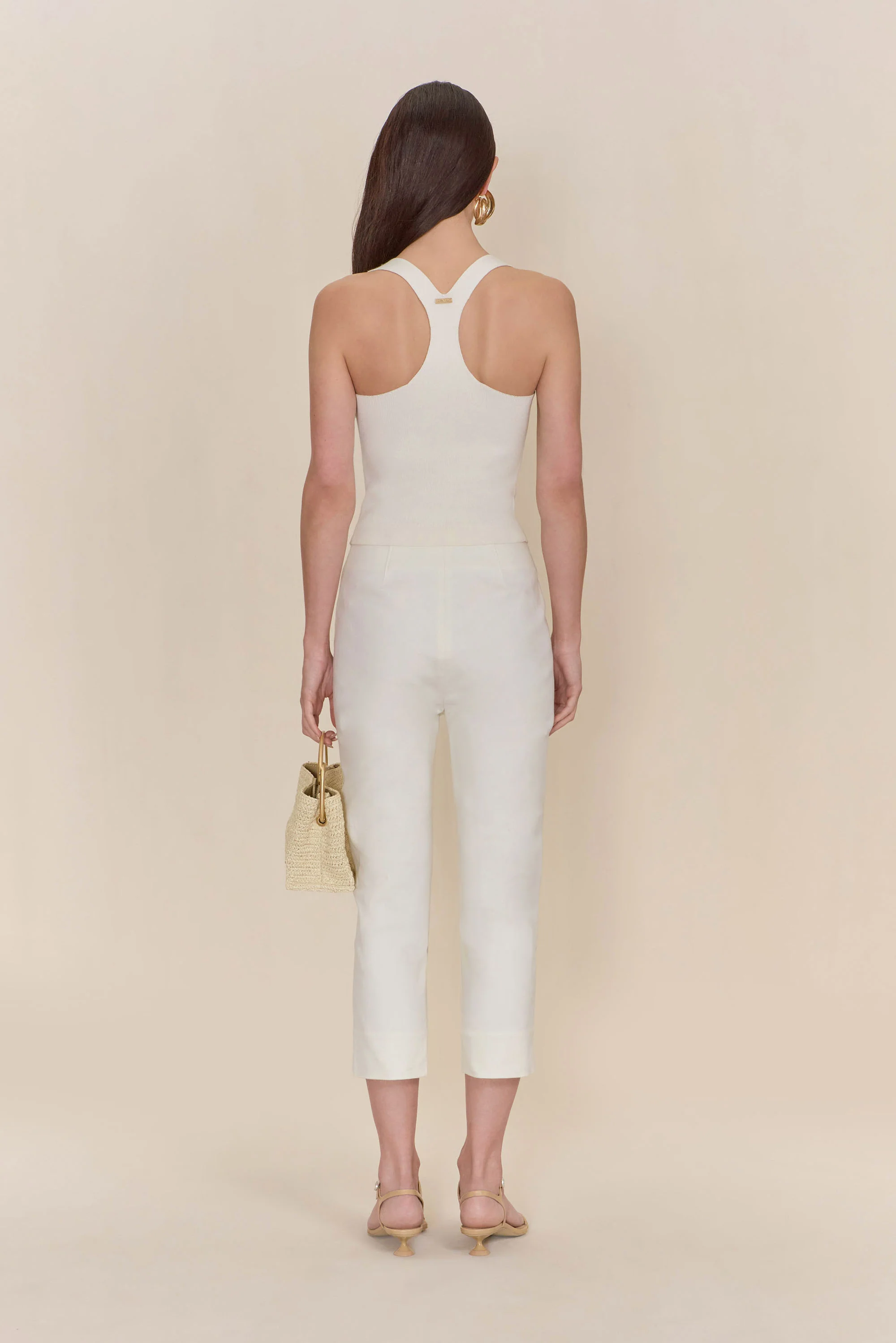 CRAWFORD KNIT TOP - OFF WHITE - Image 4