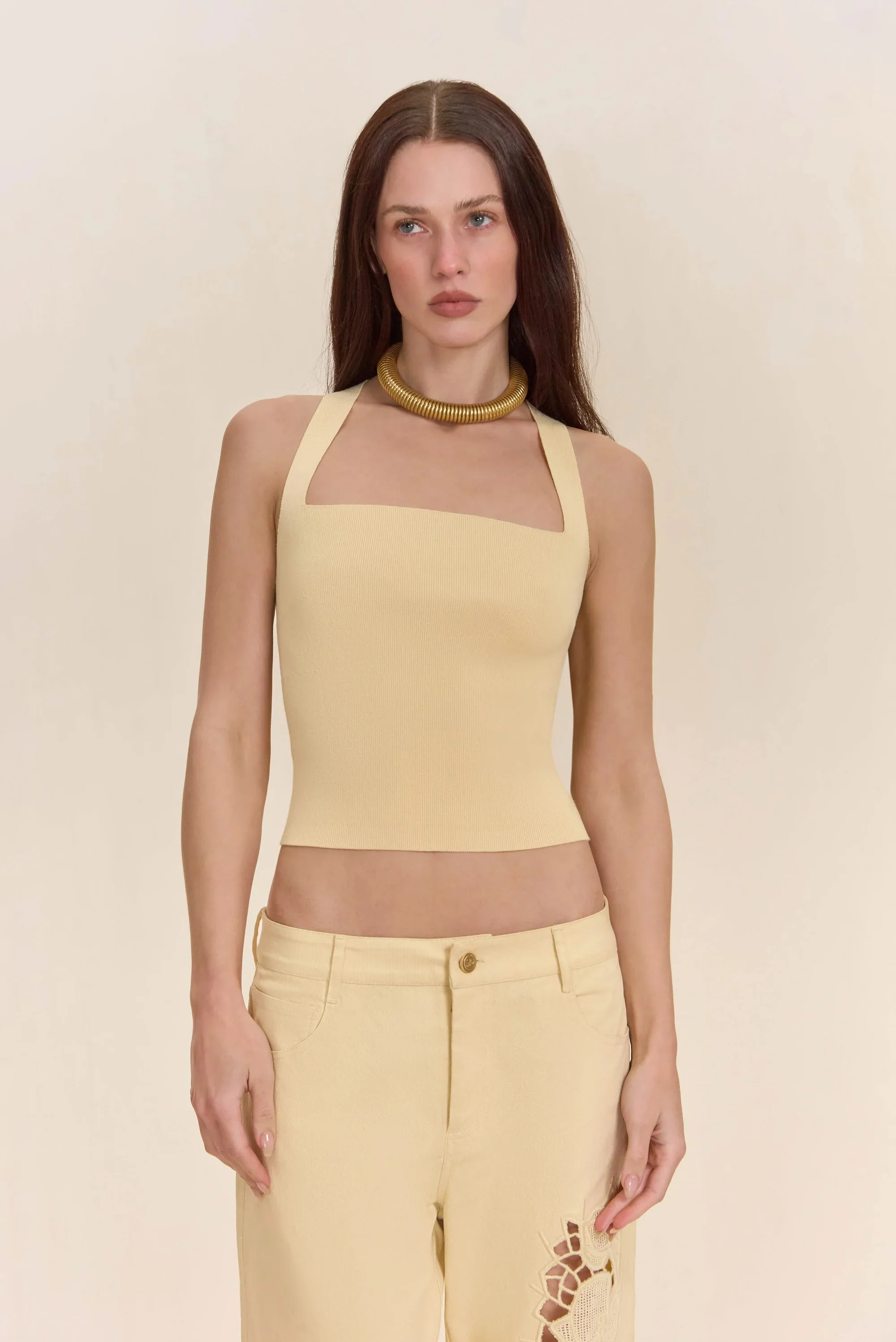 CRAWFORD KNIT TOP - TAPESTRY