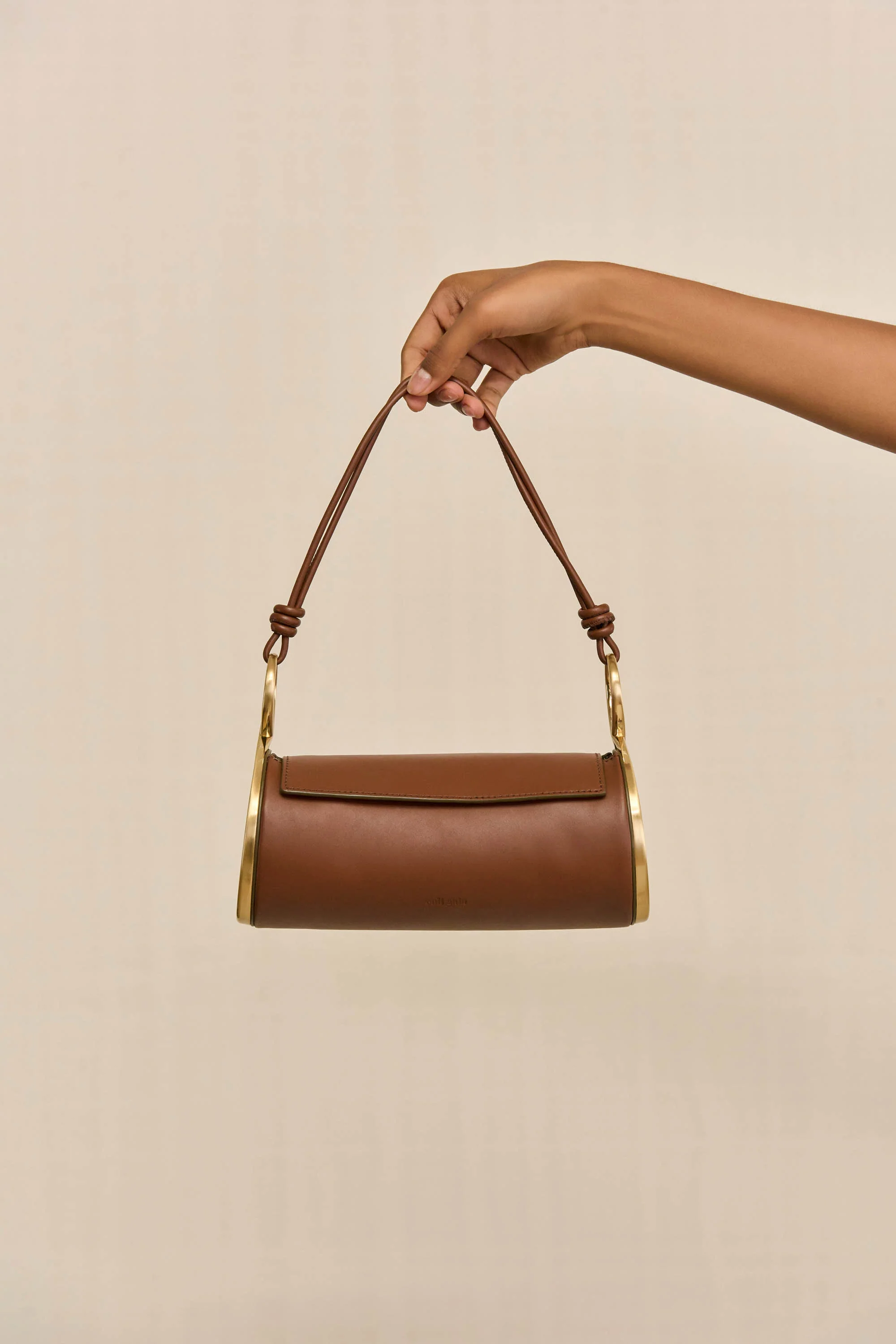 DAHLIA SHOULDER BAG - SADDLE - Image 4